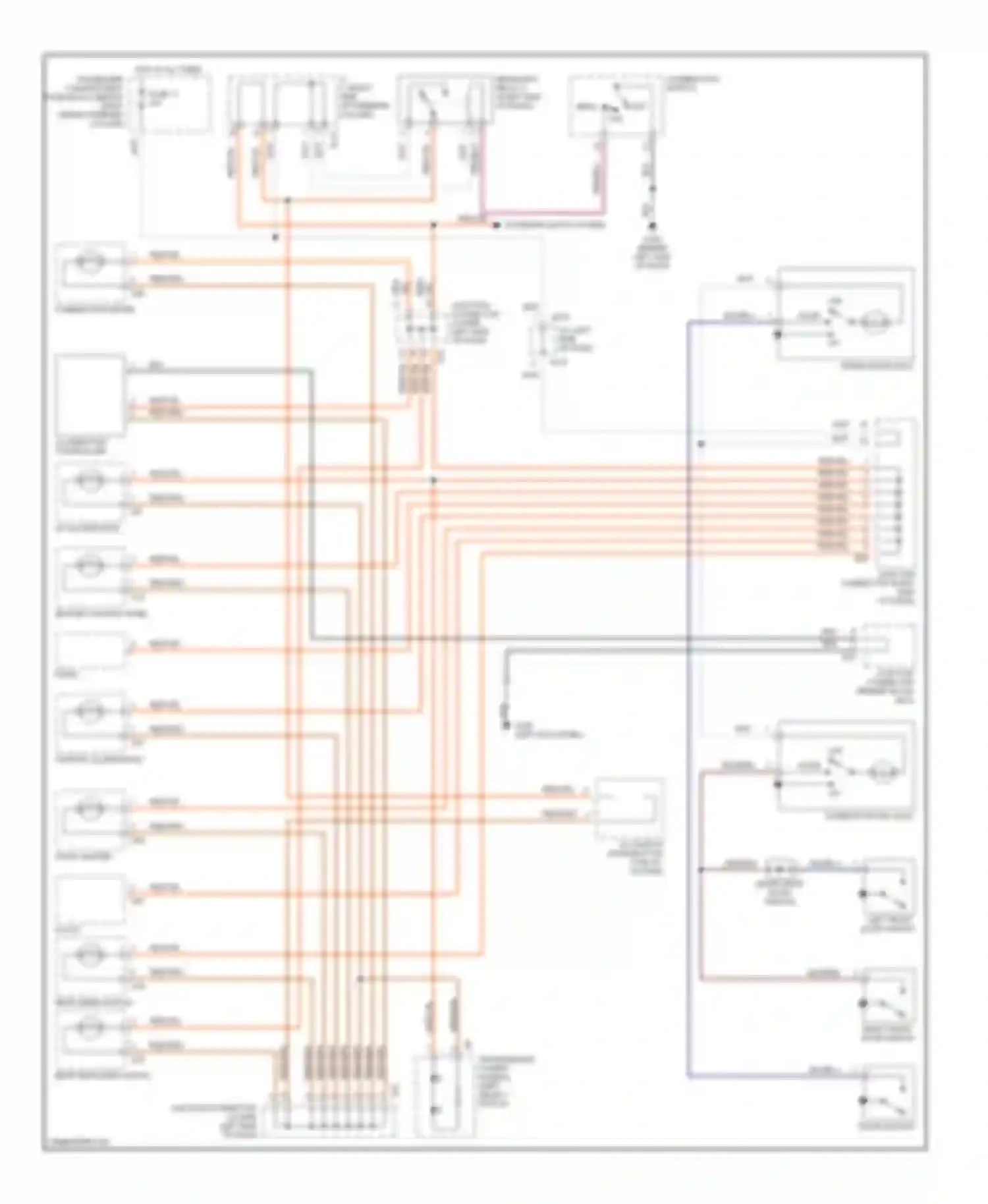 X-90 Suzuki I (1995-2000): Interior light circuit