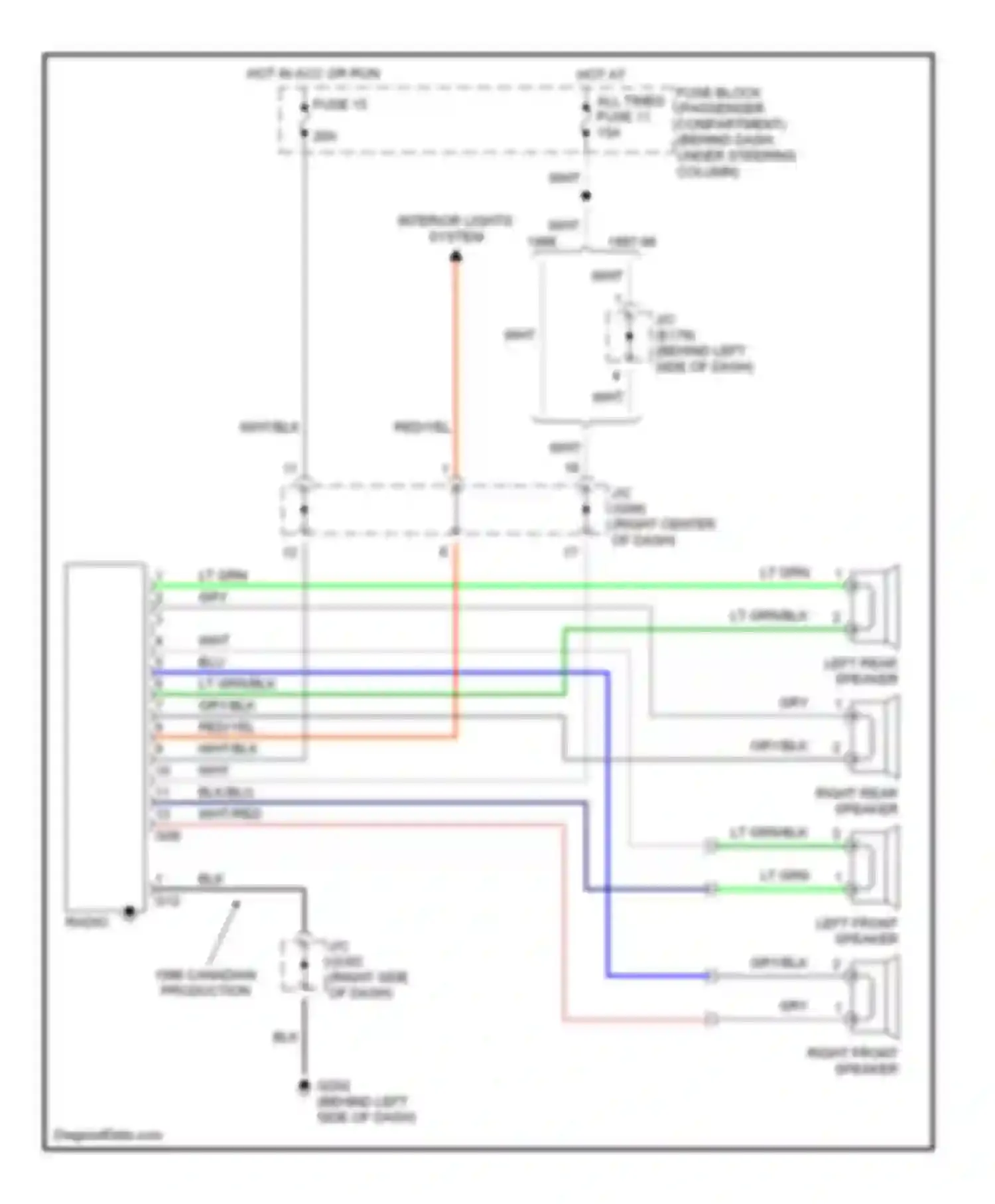 X-90 Suzuki I (1995-2000): Radio circuits