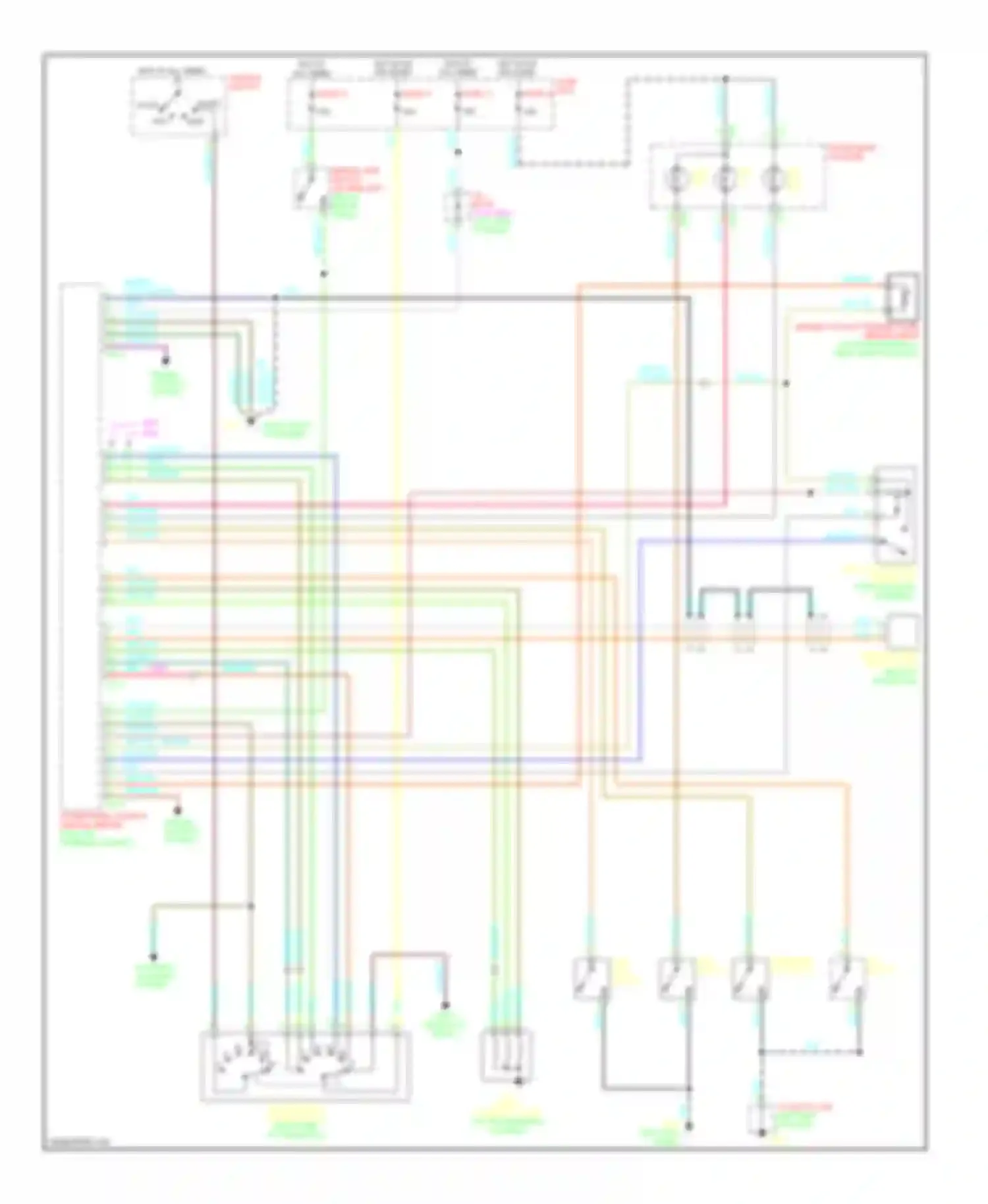 X-90 Suzuki I (1995-2000): A/t circuit, 4 speed a/t