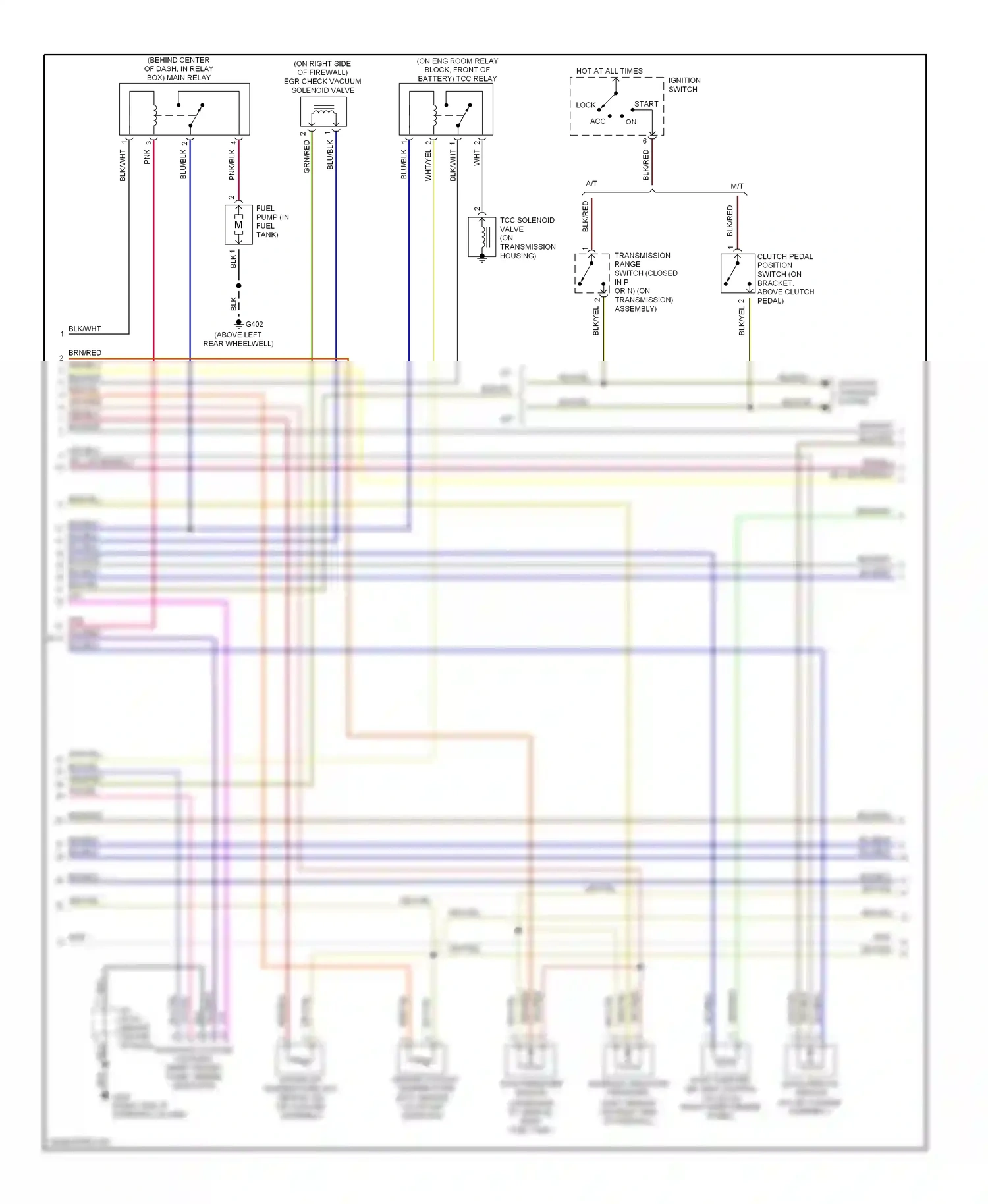 Wiring diagram blk/yel for Suzuki X-90 I (1995-2000) (10 of 15)