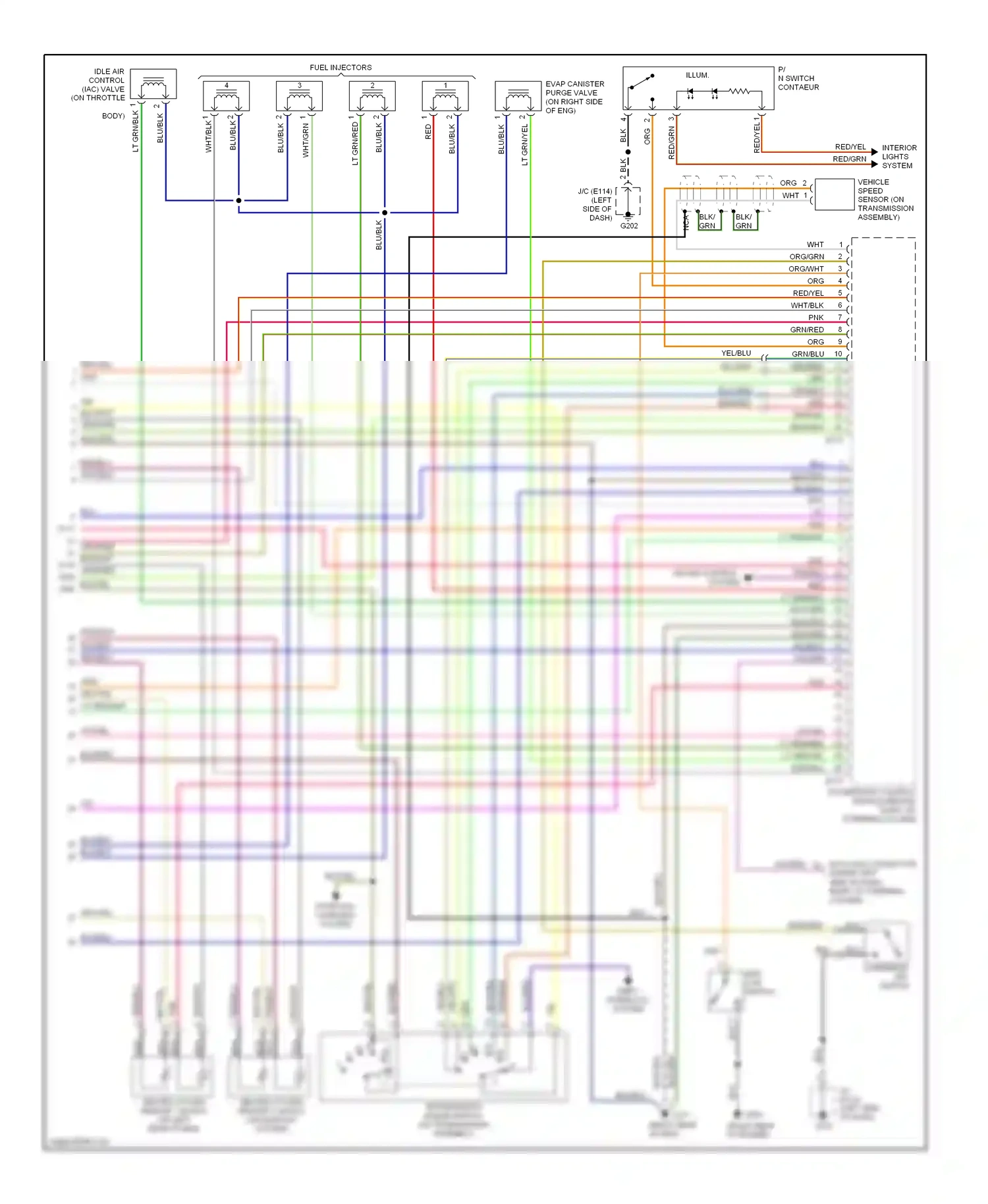 Wiring diagram org/ for Suzuki X-90 I (1995-2000) (5 of 6)