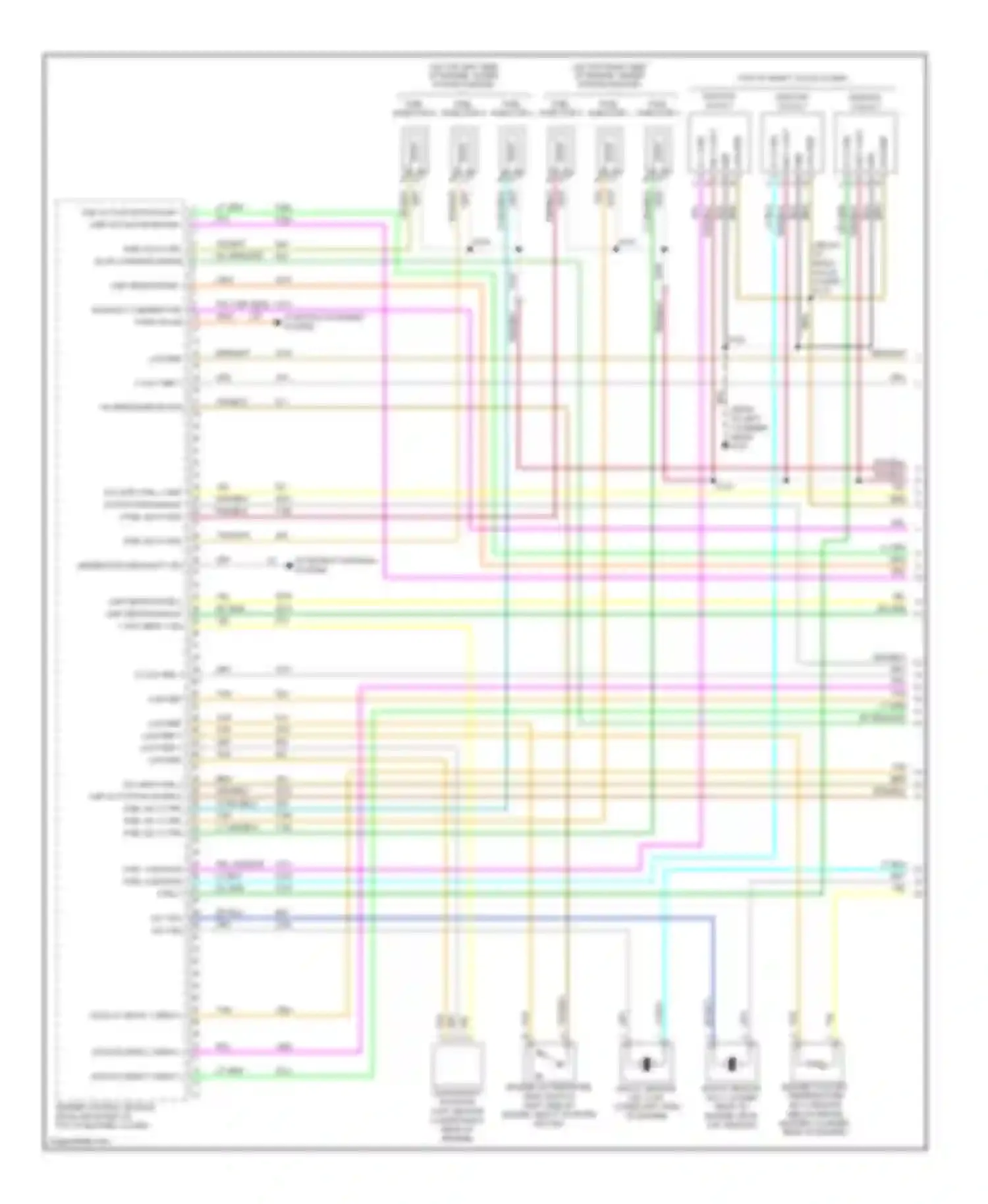 XL7 Suzuki I (1998-2009): Wiring diagram engine performance 3.6l (1 of 4)