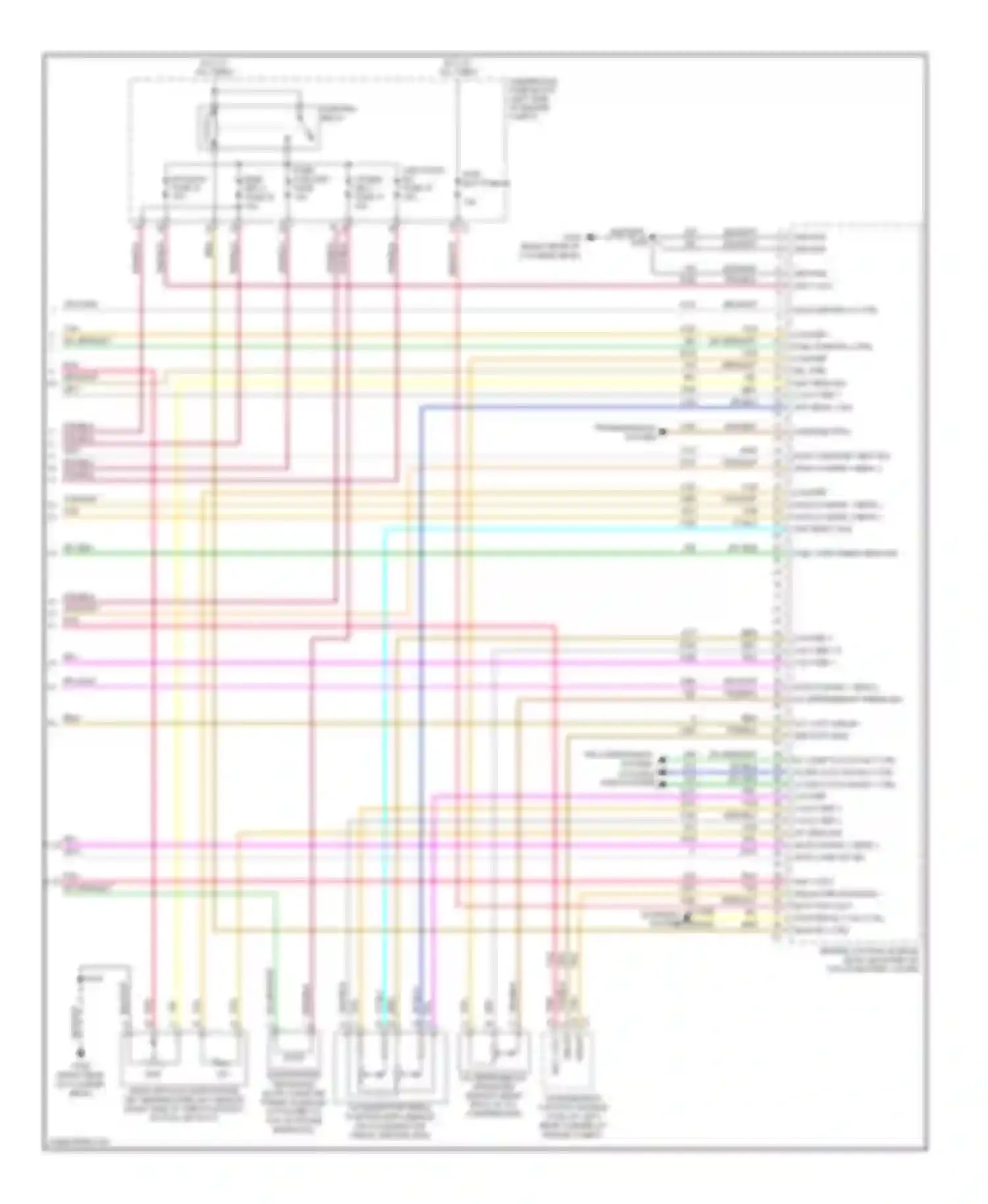 XL7 Suzuki I (1998-2009): Wiring diagram engine performance 3.6l (4 of 4)