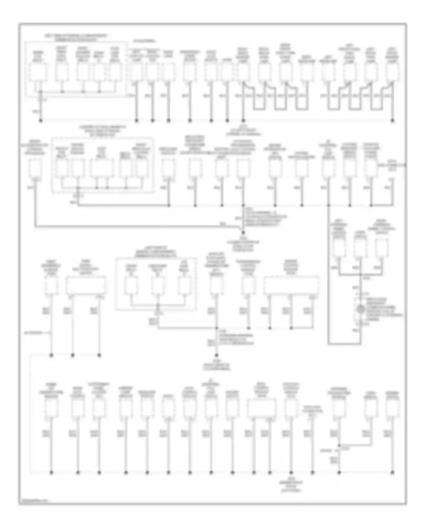 XL7 Suzuki I (1998-2009): Ground distribution circuit (2 of 2)