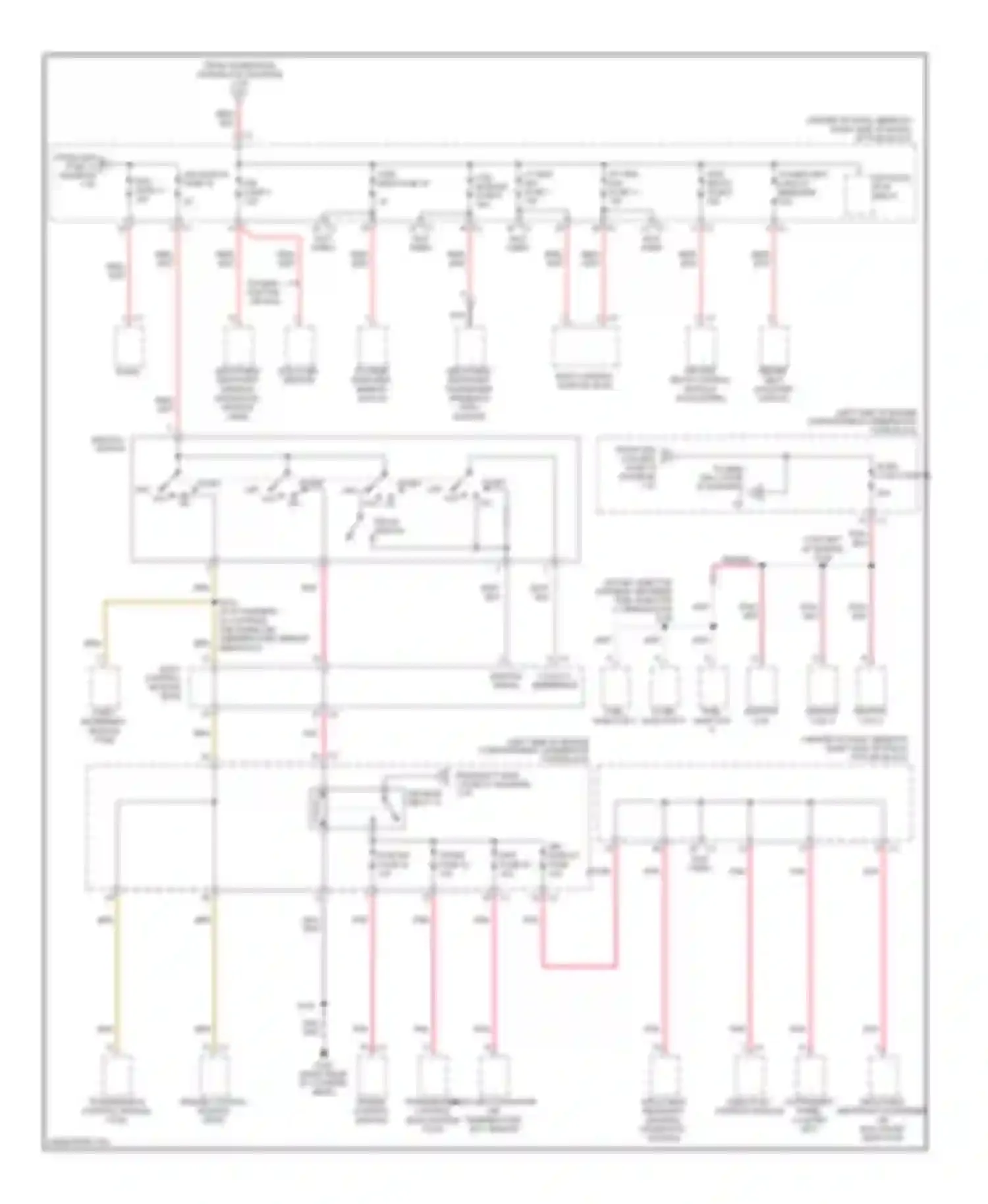 XL7 Suzuki I (1998-2009): Power distribution circuit (2 of 3)