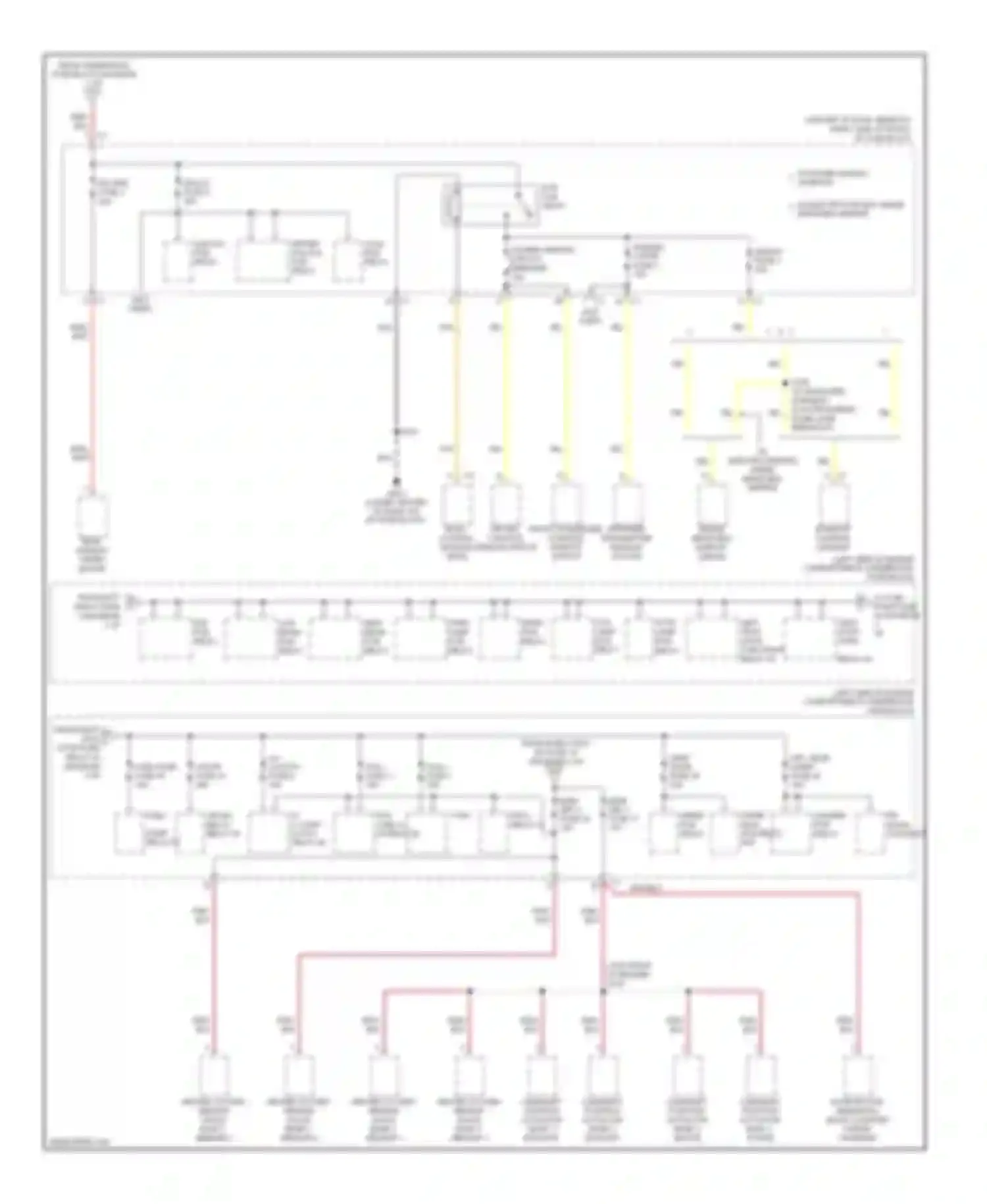 XL7 Suzuki I (1998-2009): Power distribution circuit (3 of 3)