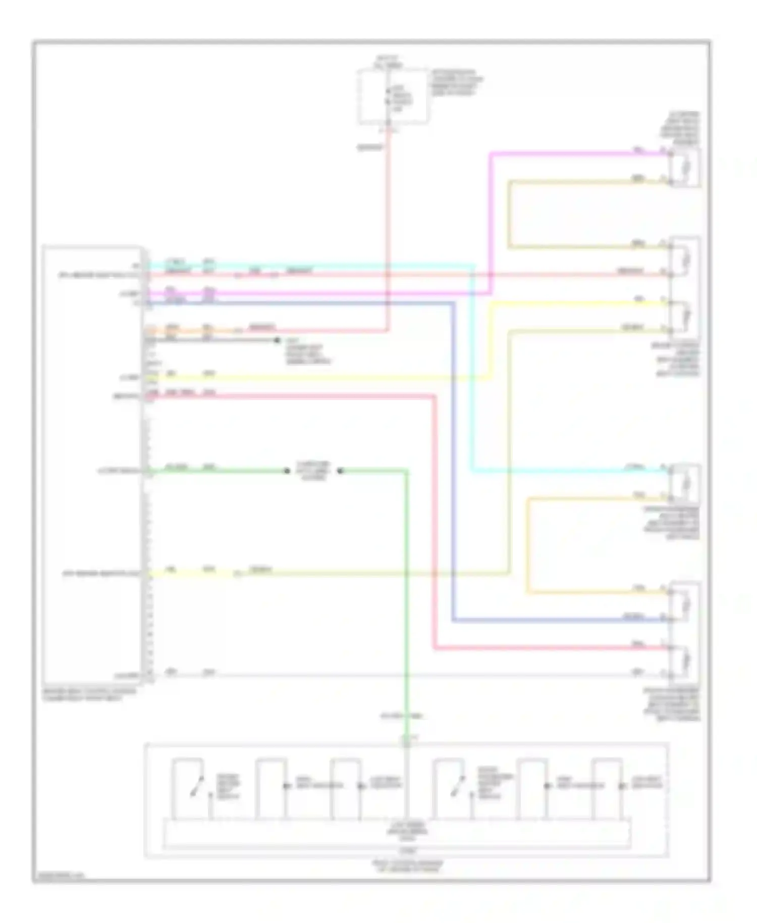 Wiring diagram low speed gmlan serial data for Suzuki XL7 I (1998-2009) (1 of 1)