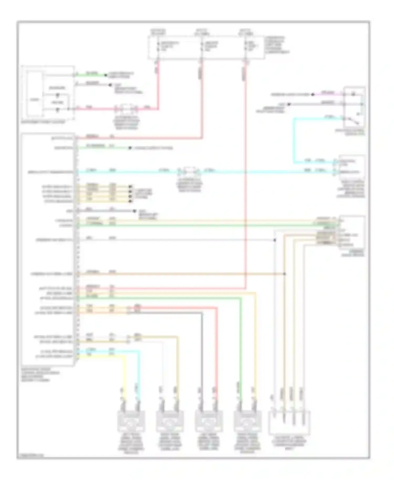Wiring diagram hot in on or start for Suzuki XL7 II (2006-2009) (1 of 1)