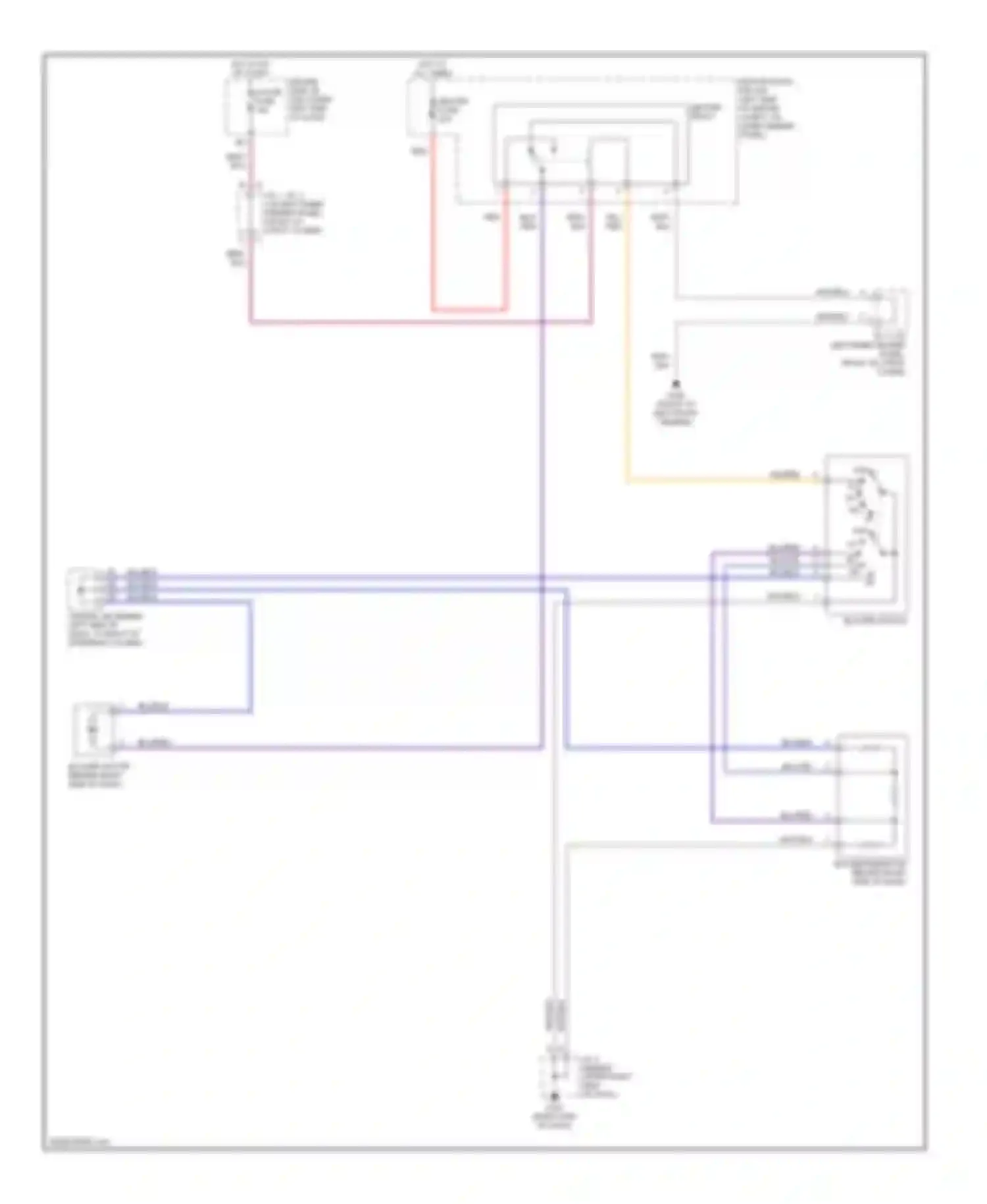 4Runner Toyota III (1995-2003): Heater circuit, front