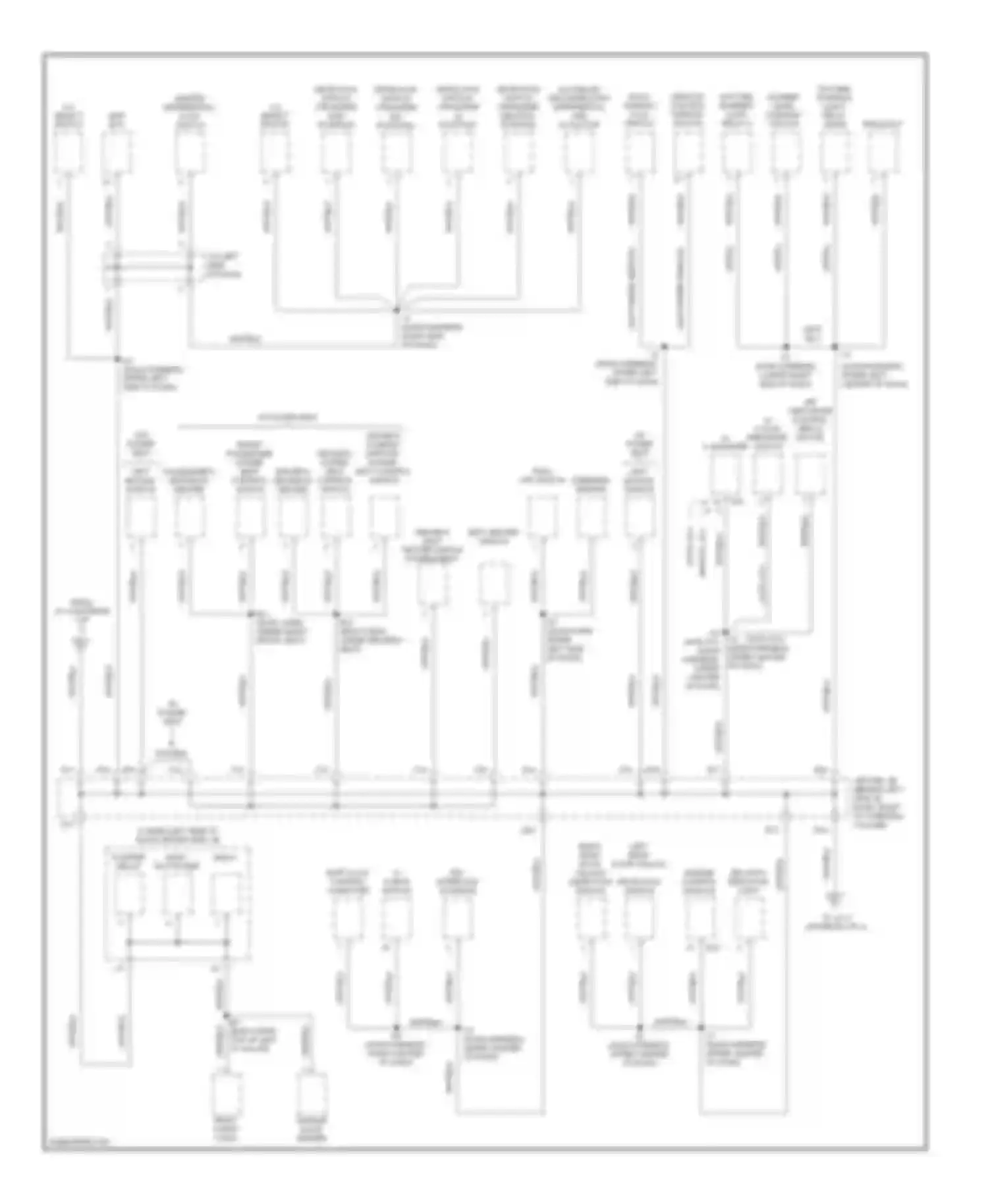 4Runner Toyota III (1995-2003): Ground distribution circuit (2 of 3)