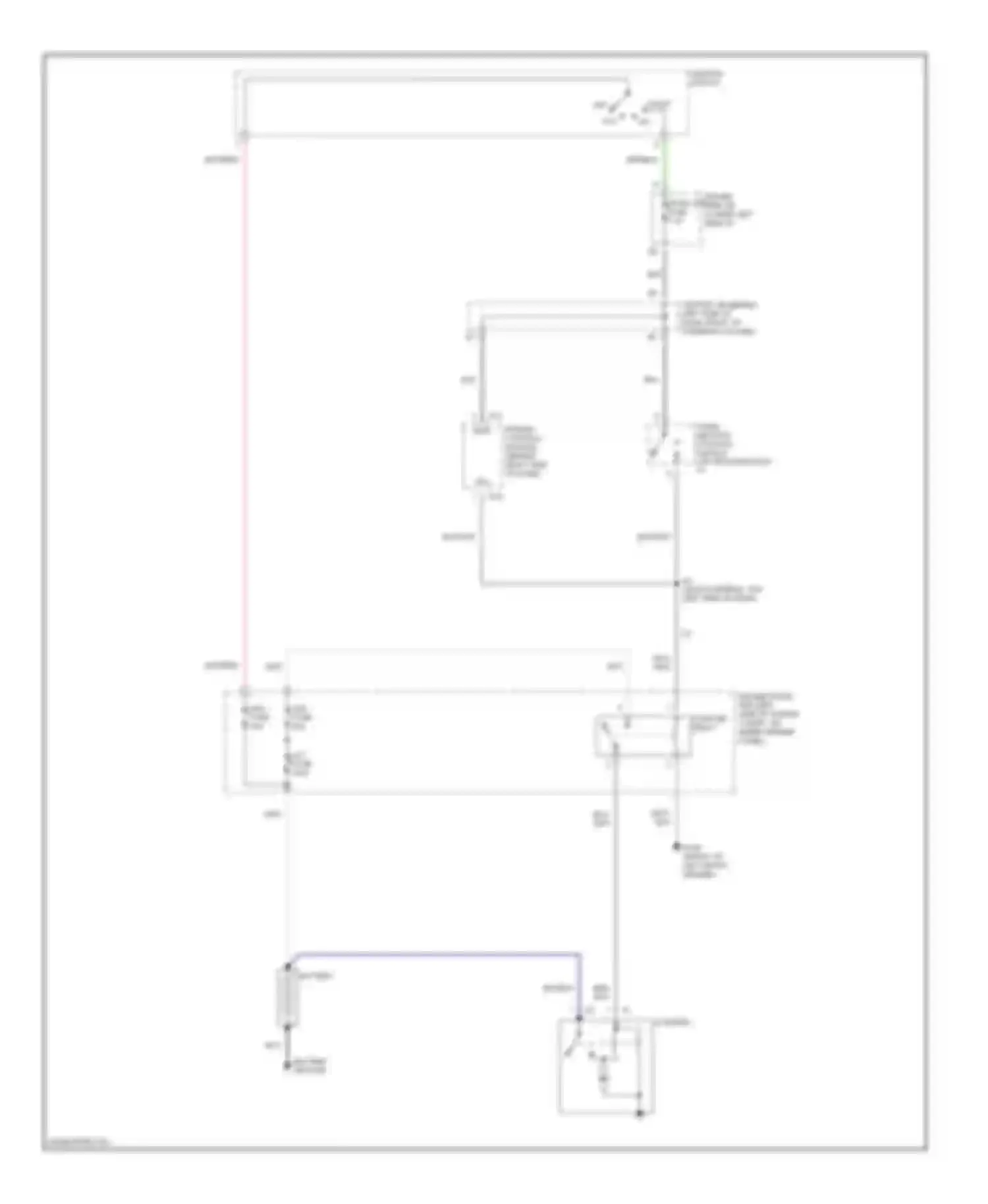 4Runner Toyota III (1995-2003): Starting circuit