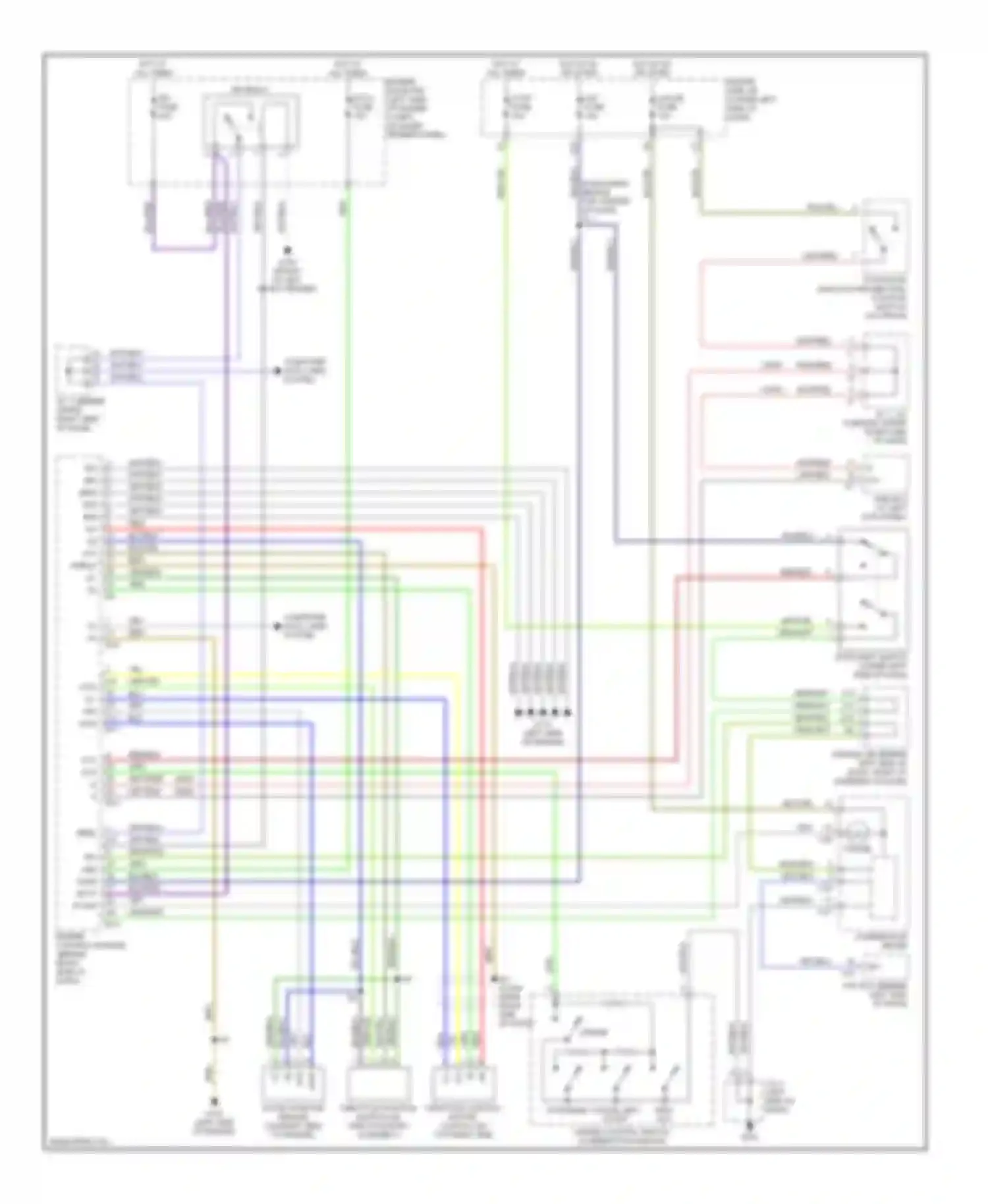 Wiring diagram efi relay for Toyota 4Runner III (1995-2003) (2 of 5)