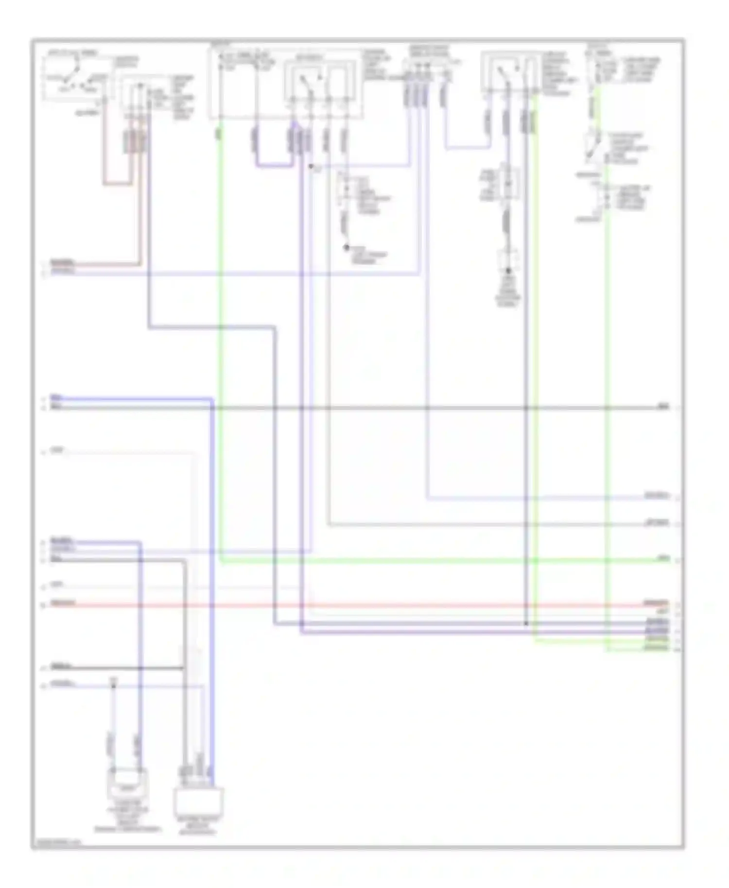 Wiring diagram efi relay for Toyota 4Runner III (1995-2003) (5 of 5)