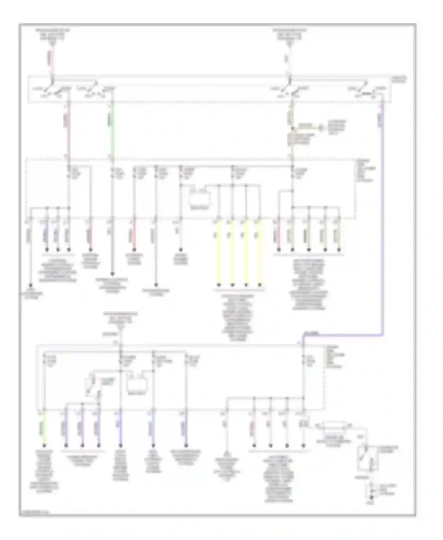 Wiring diagram engine controls, starting, transmissions system for Toyota 4Runner III (1995-2003) (1 of 1)