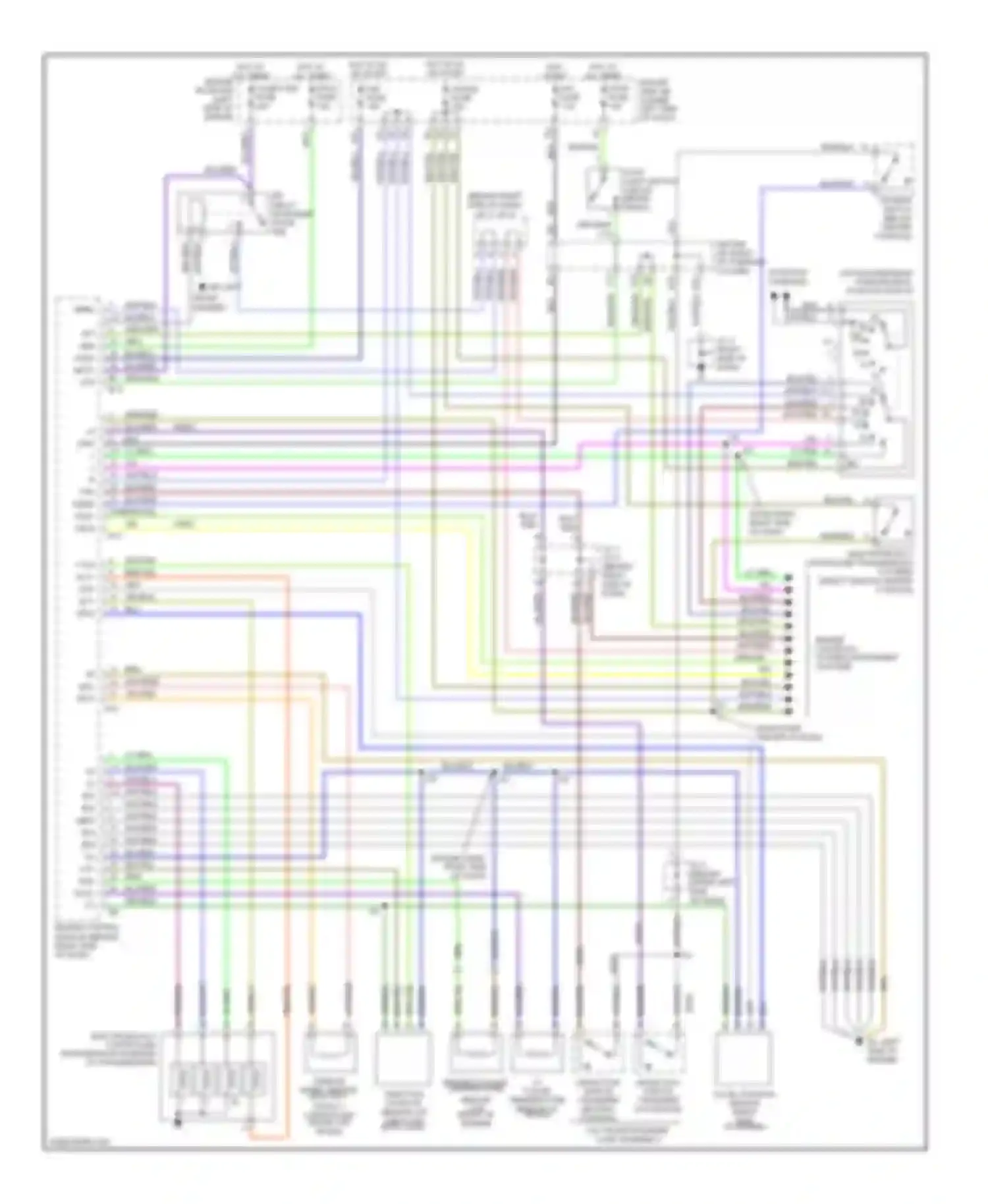 Wiring diagram ll 1 2 5 7 pl rl nl dl 4 8 3 ll for Toyota 4Runner III (1995-2003) (1 of 1)