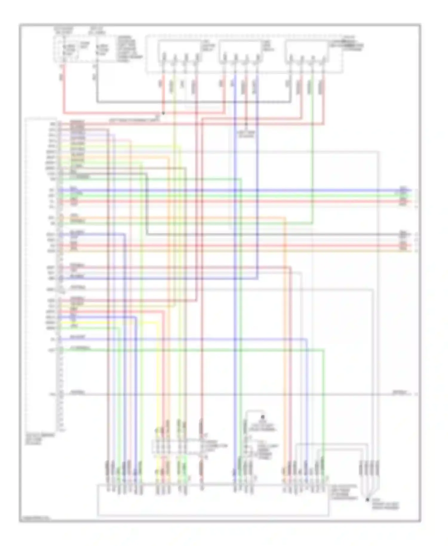 Wiring diagram sflr srrh srrr vcm ph for Toyota 4Runner III (1995-2003) (1 of 1)
