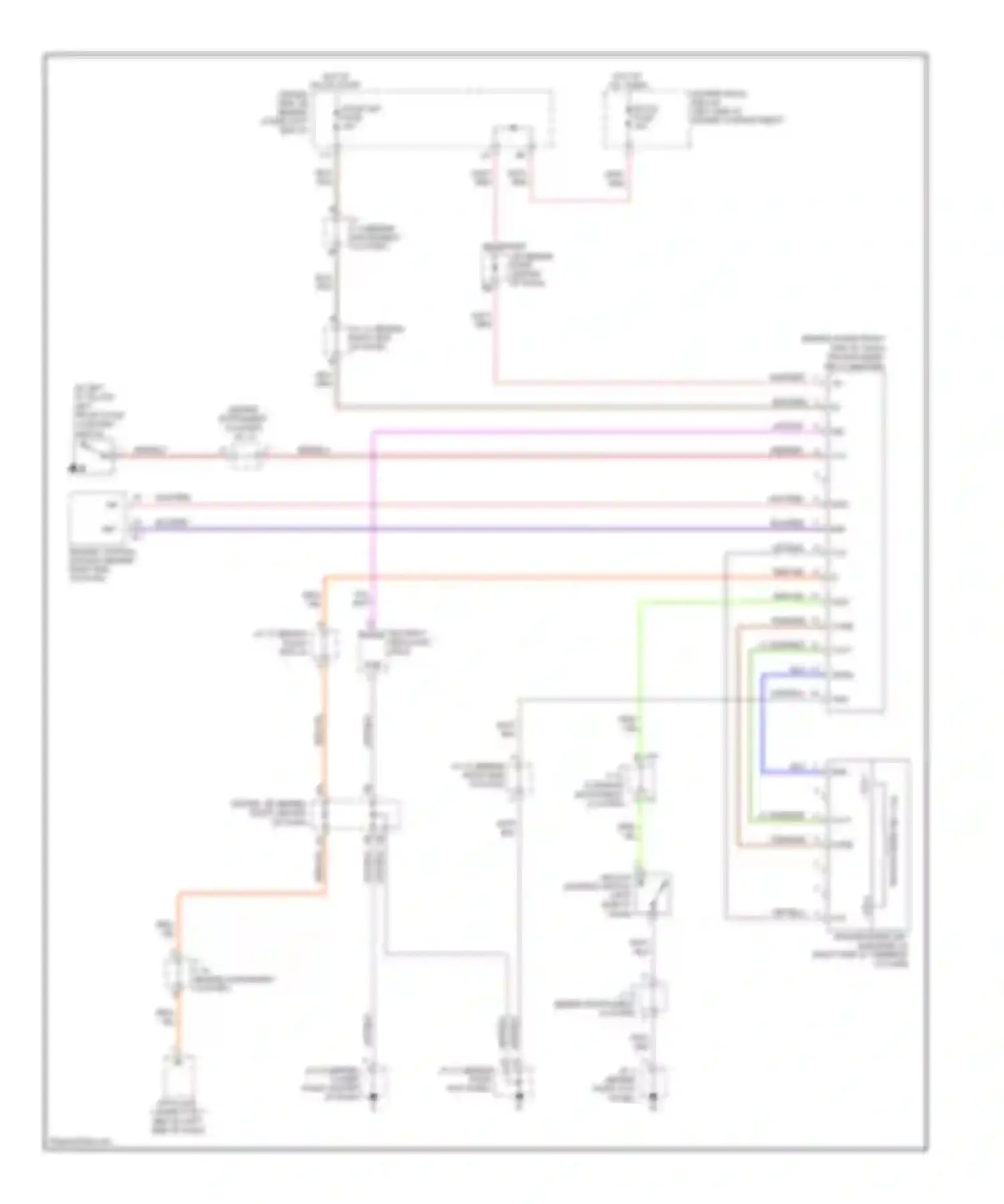 4Runner Toyota IV facelift (2005-2009): Immobilizer circuit