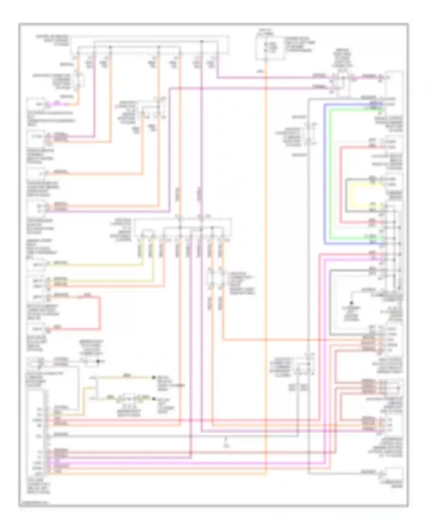4Runner Toyota IV facelift (2005-2009): Computer data lines circuit