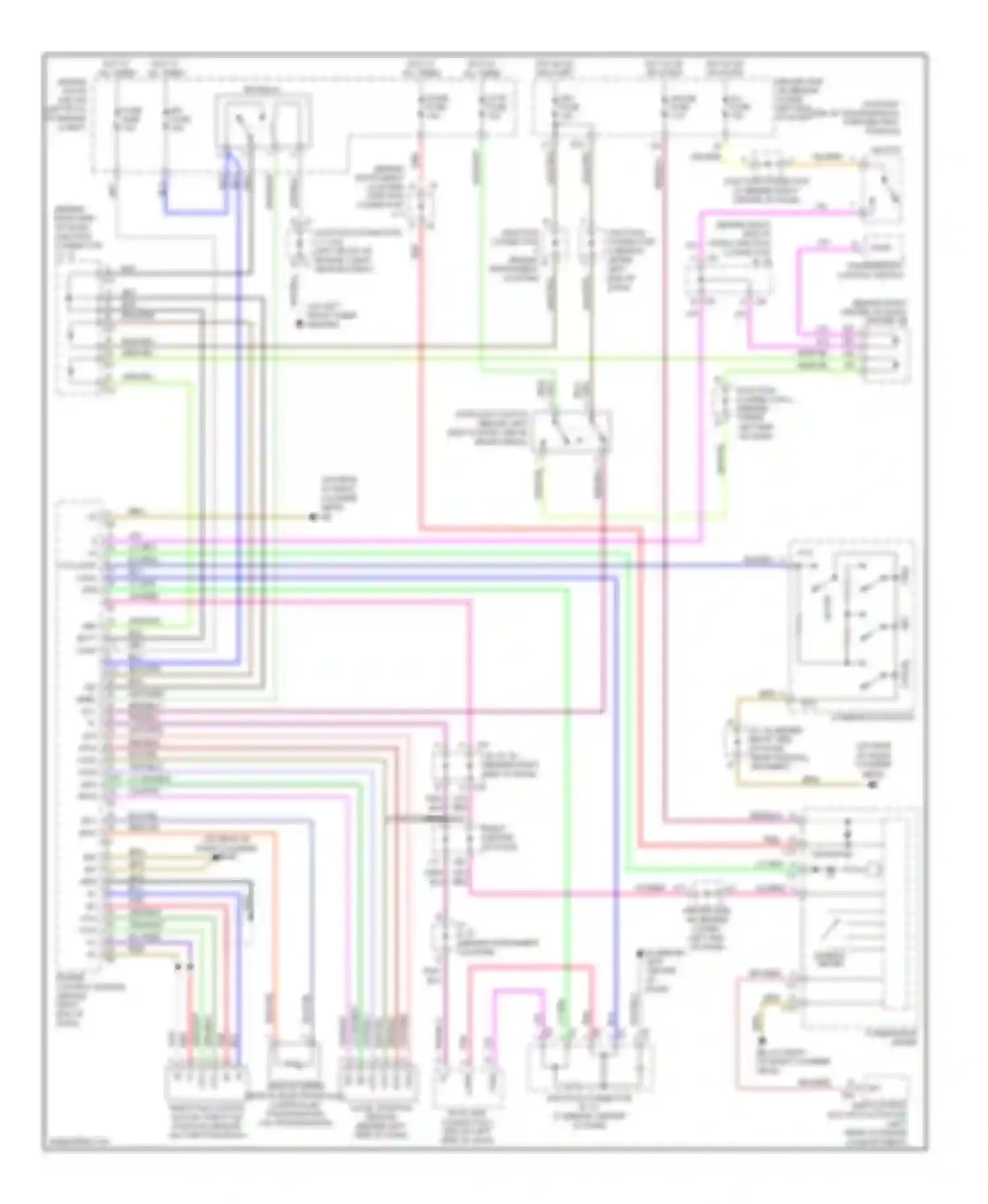 4Runner Toyota IV facelift (2005-2009): 4.0l, cruise control circuit