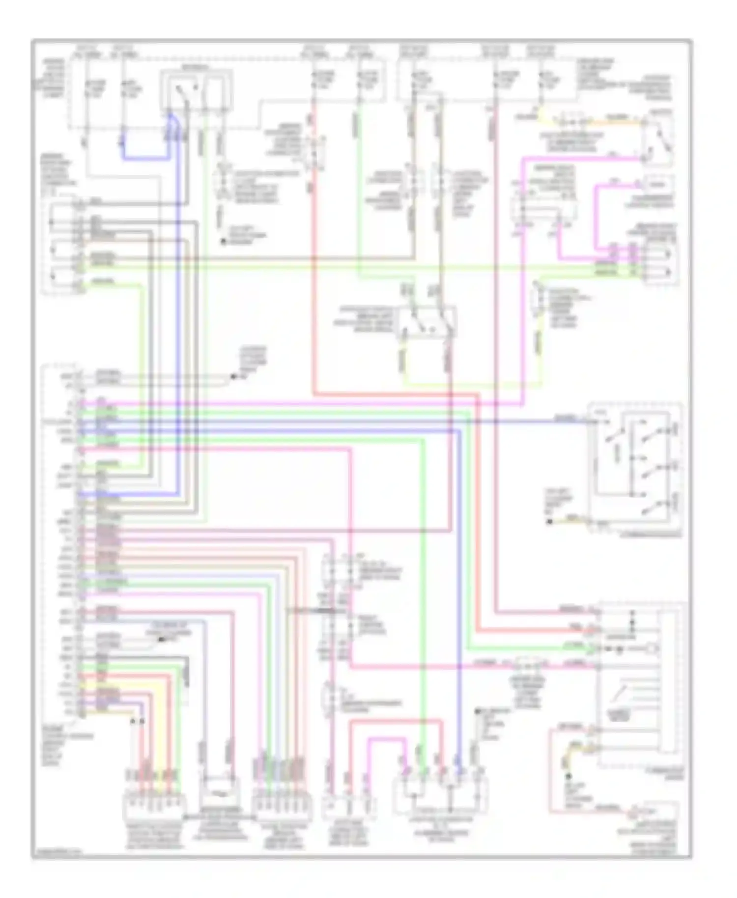4Runner Toyota IV facelift (2005-2009): 4.7l, cruise control circuit