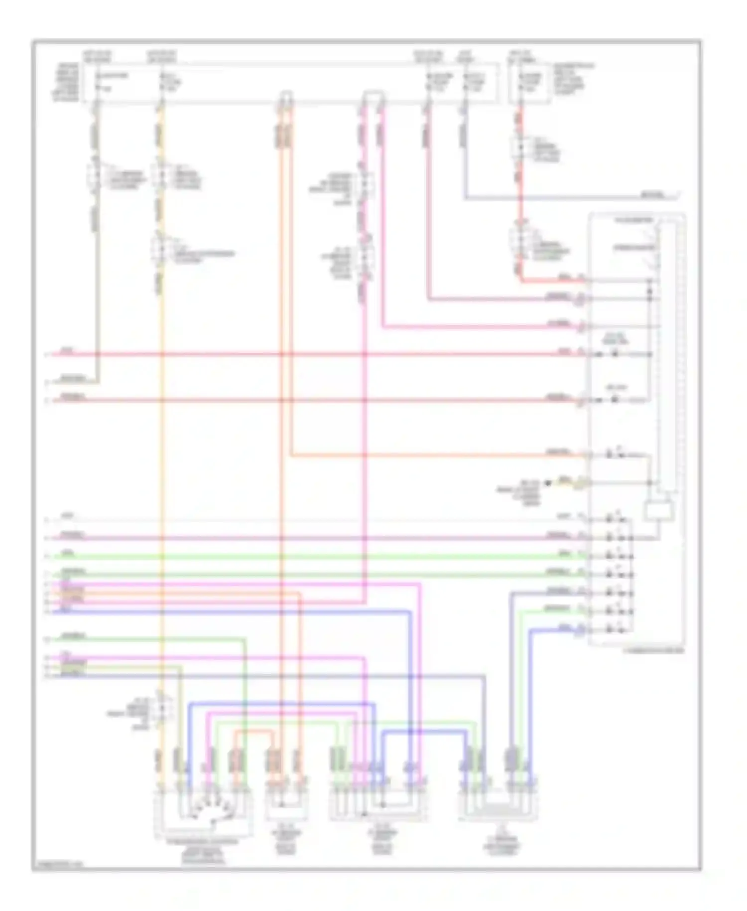 4Runner Toyota IV facelift (2005-2009): 4.0l, a/t circuit (2 of 3)