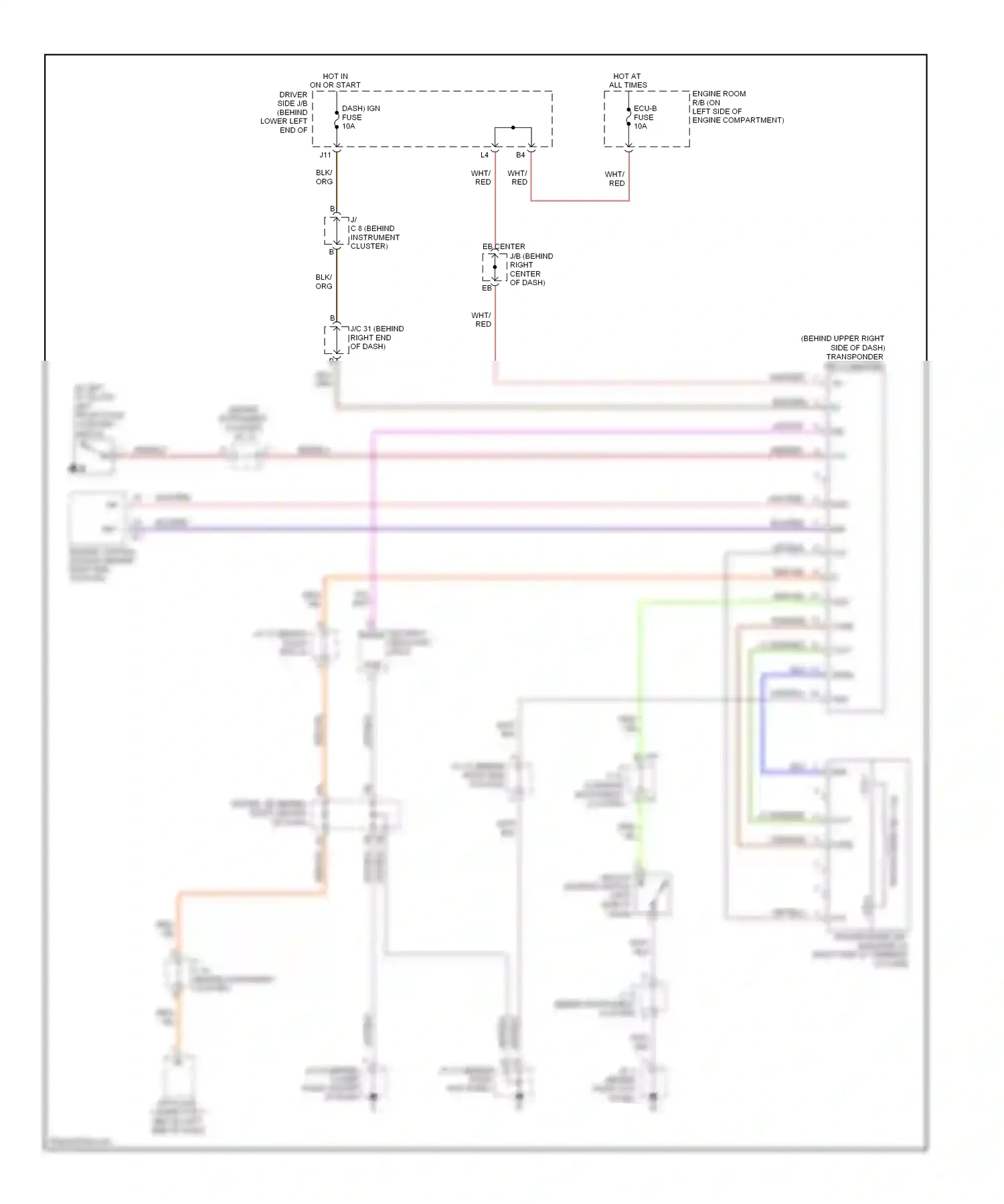 Toyota 4Runner IV facelift (2005-2009) code wiring diagram  (1 of 1)