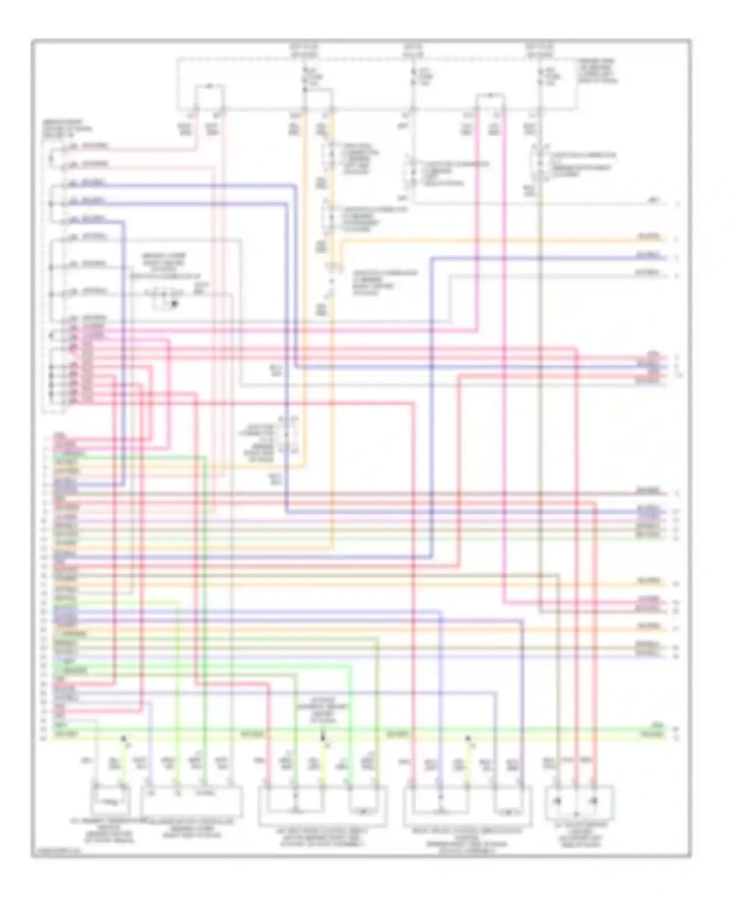 4Runner Toyota IV (2002-2005): Automatic a/c circuit (2 of 3)