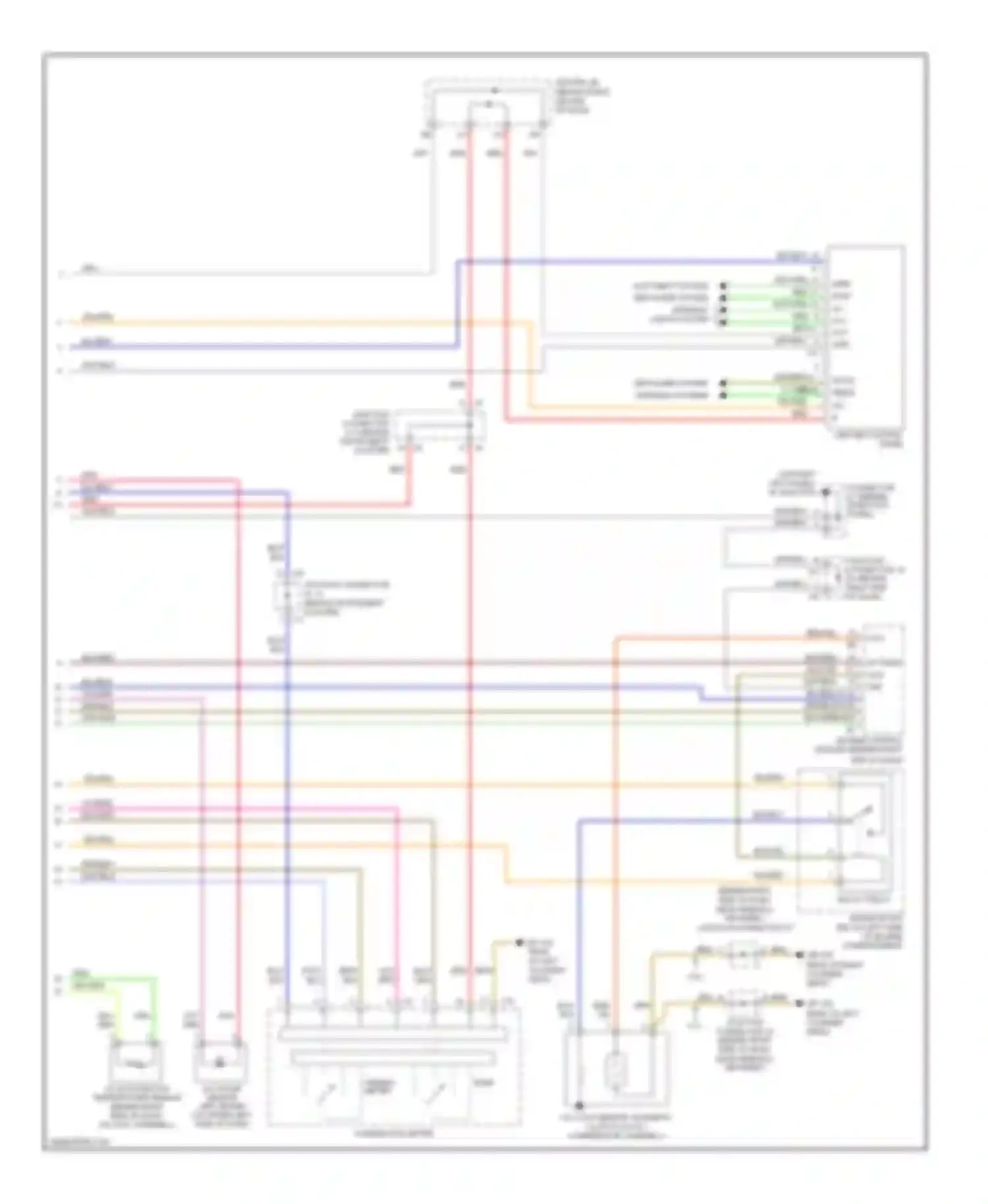 4Runner Toyota IV (2002-2005): Automatic a/c circuit (3 of 3)