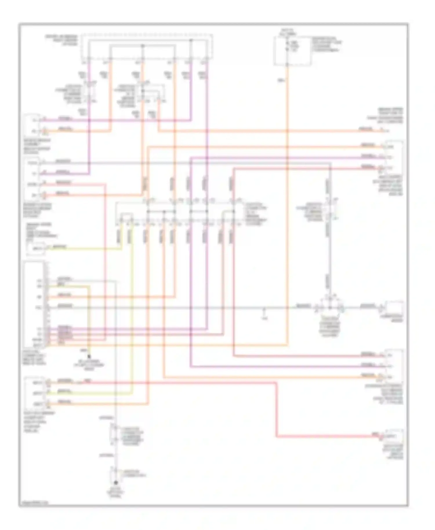 4Runner Toyota IV (2002-2005): Computer data lines circuit