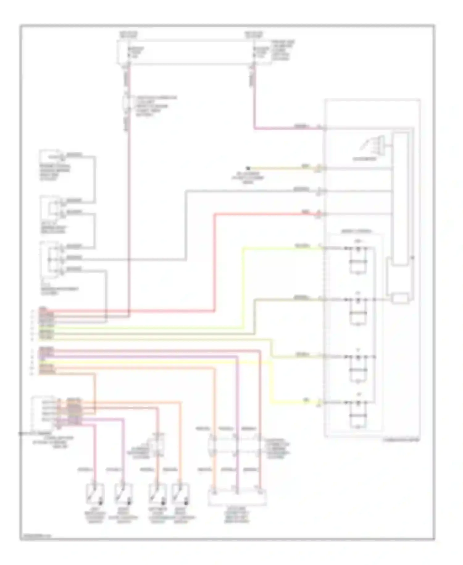 4Runner Toyota IV (2002-2005): Electronic suspension circuit (2 of 2)