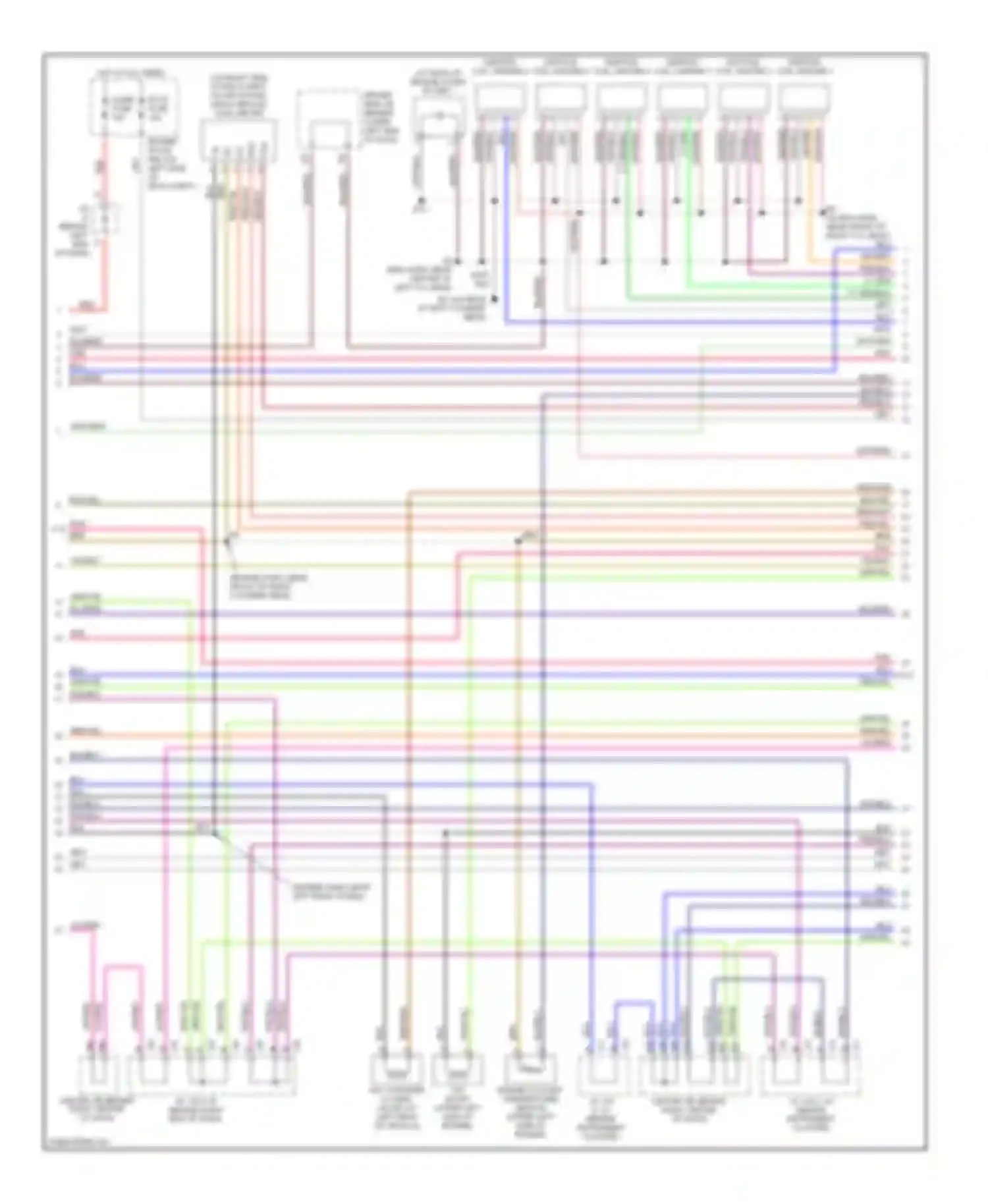4Runner Toyota IV (2002-2005): Wiring diagram engine performance 4.0l (5 of 6)