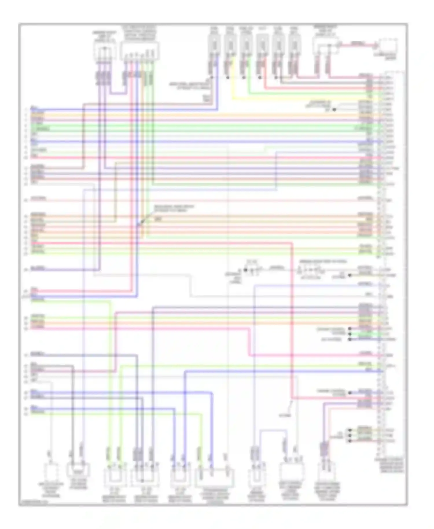4Runner Toyota IV (2002-2005): Wiring diagram engine performance 4.0l (6 of 6)