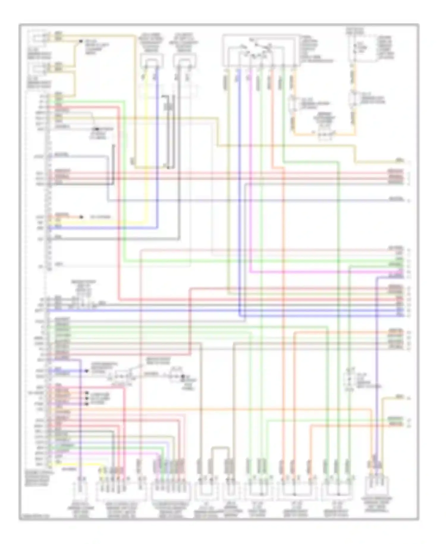 4Runner Toyota IV (2002-2005): Wiring diagram engine performance 4.7l (1 of 6)