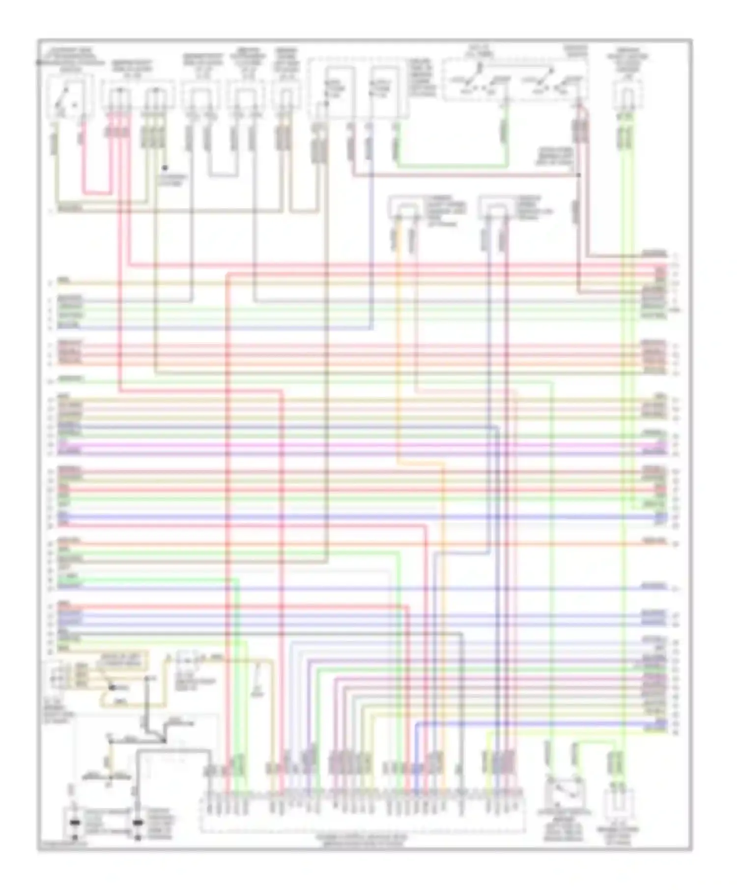 4Runner Toyota IV (2002-2005): Wiring diagram engine performance 4.7l (3 of 6)