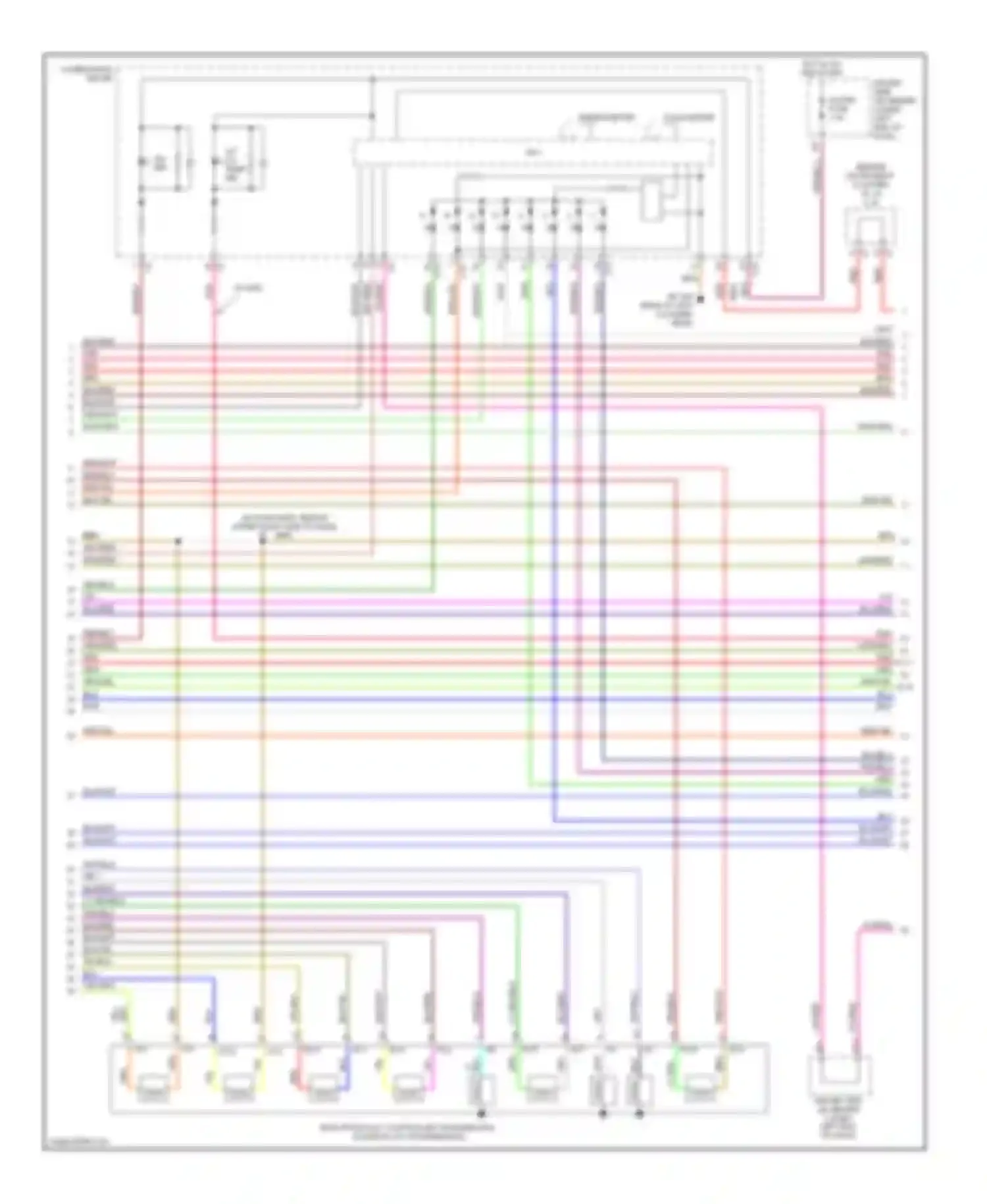 4Runner Toyota IV (2002-2005): Wiring diagram engine performance 4.7l (4 of 6)