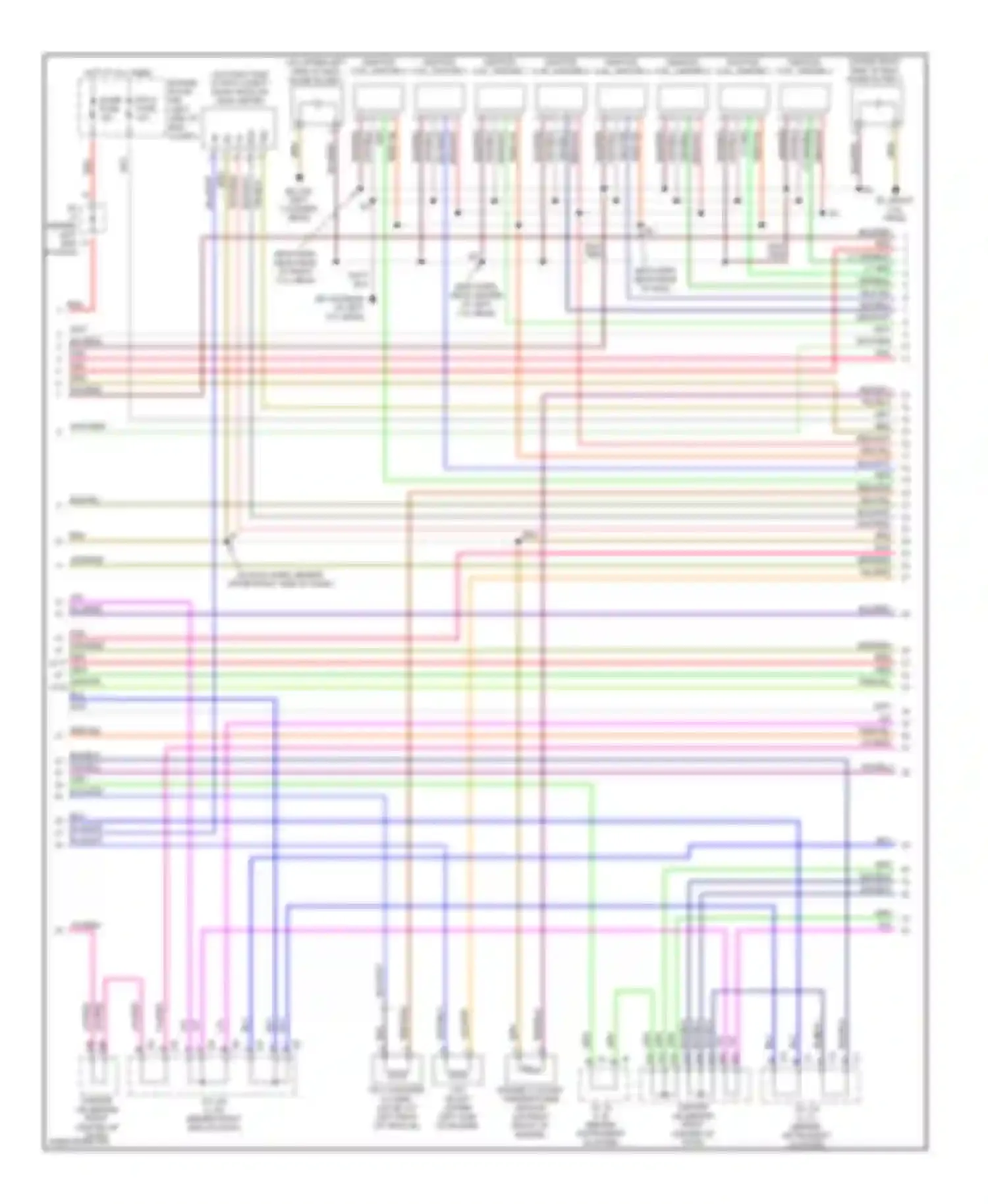 4Runner Toyota IV (2002-2005): Wiring diagram engine performance 4.7l (5 of 6)
