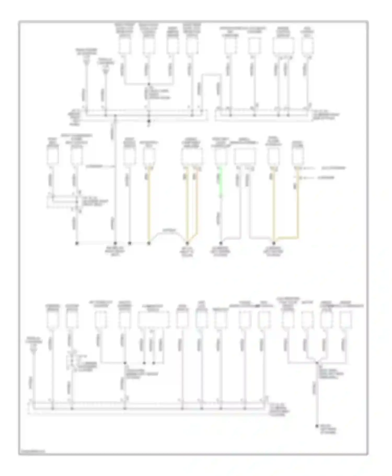 4Runner Toyota IV (2002-2005): Ground distribution circuit (3 of 3)