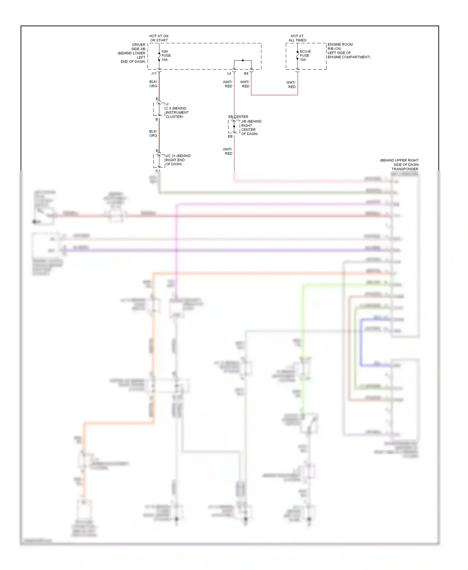 Toyota 4Runner IV (2002-2005) code wiring diagram  (1 of 1)