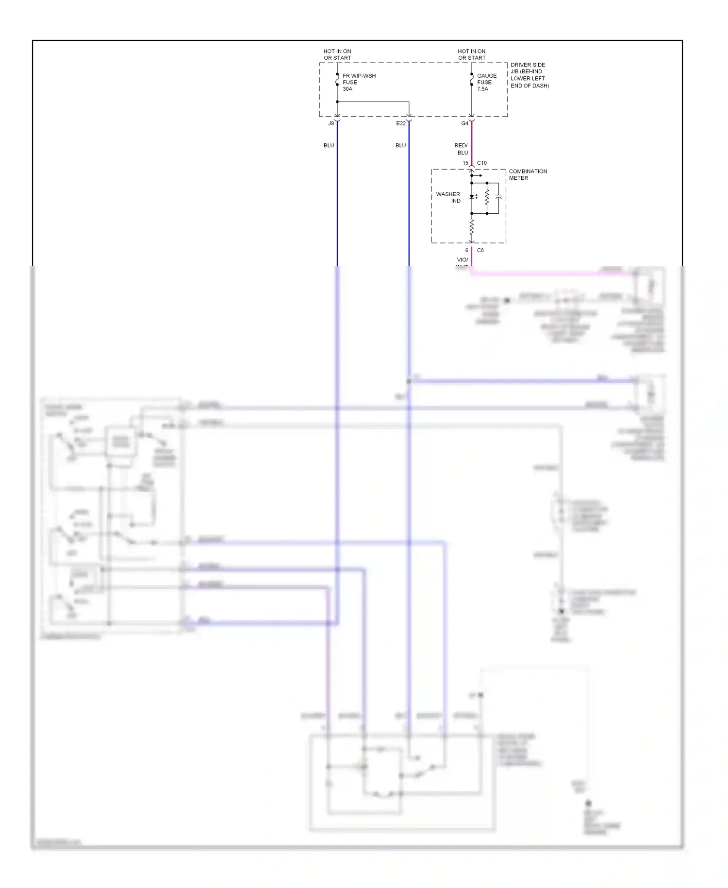 Toyota 4Runner IV (2002-2005) solid state wiring diagram  (1 of 1)