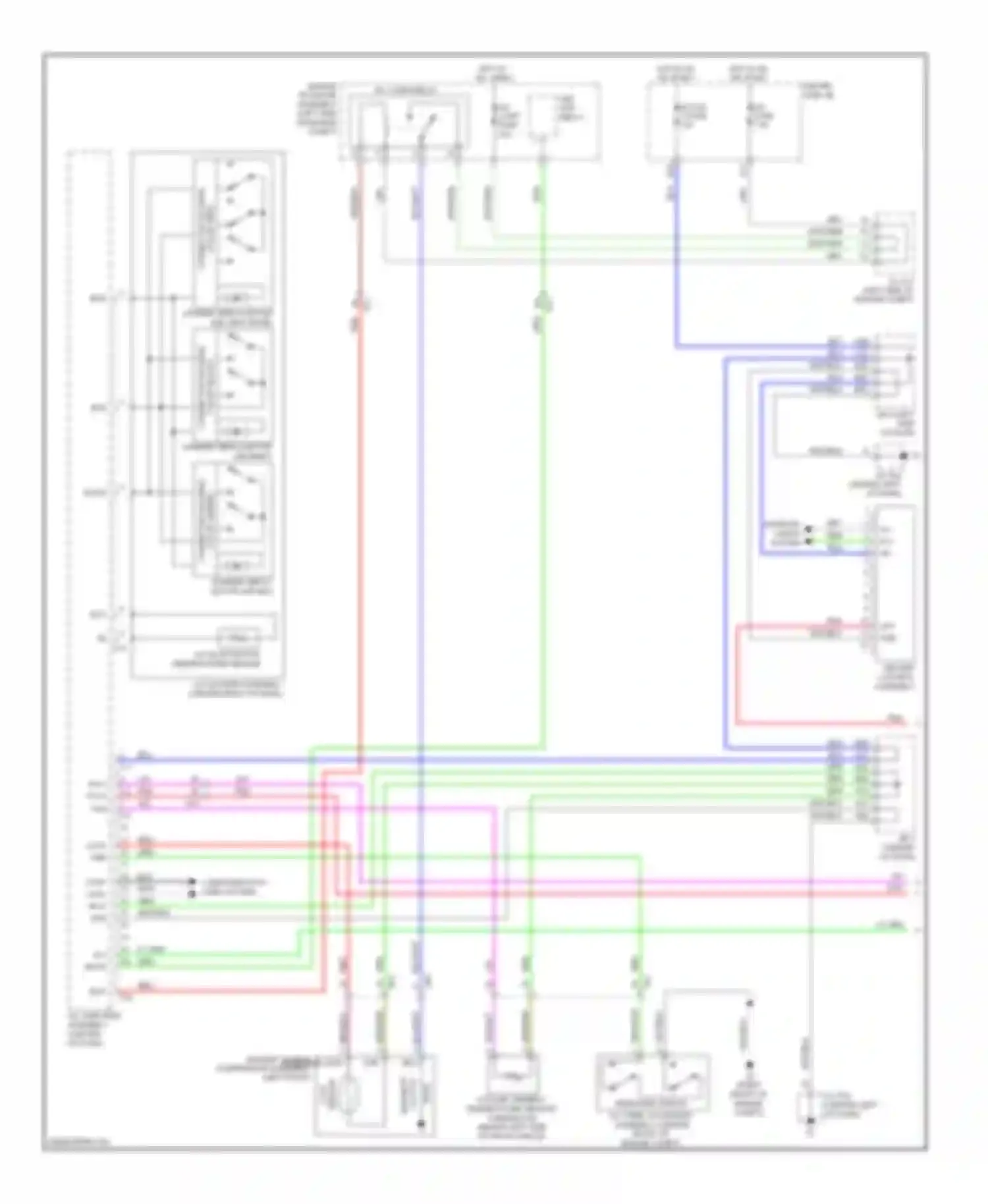 4Runner Toyota V (2009-2013): Manual a/c circuit (1 of 2)