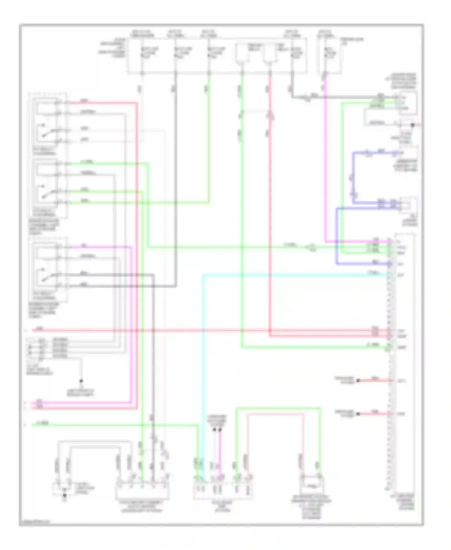4Runner Toyota V (2009-2013): Manual a/c circuit (2 of 2)