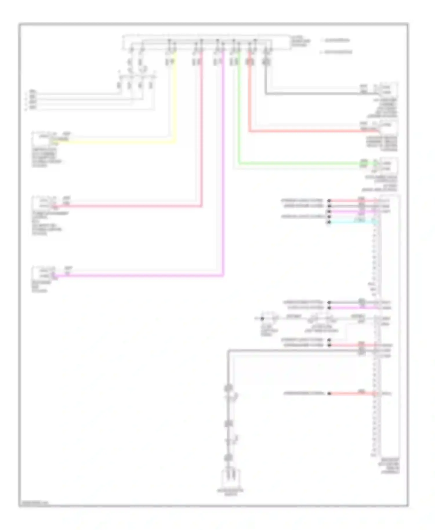 4Runner Toyota V (2009-2013): Body control modules circuit (2 of 2)