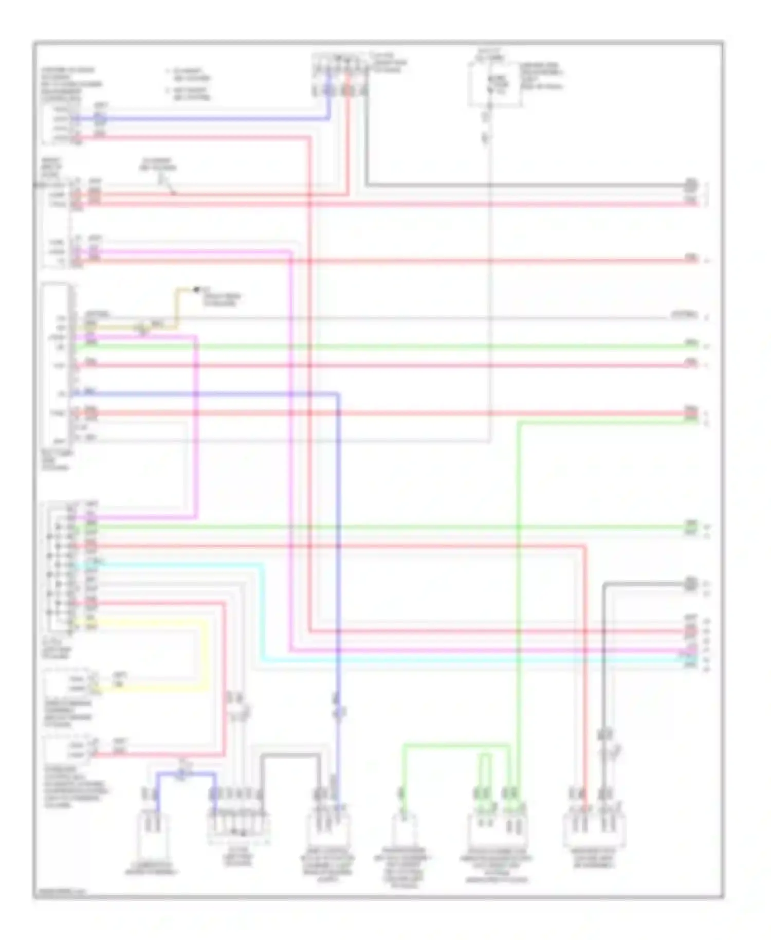 4Runner Toyota V (2009-2013): Computer data lines circuit (1 of 2)