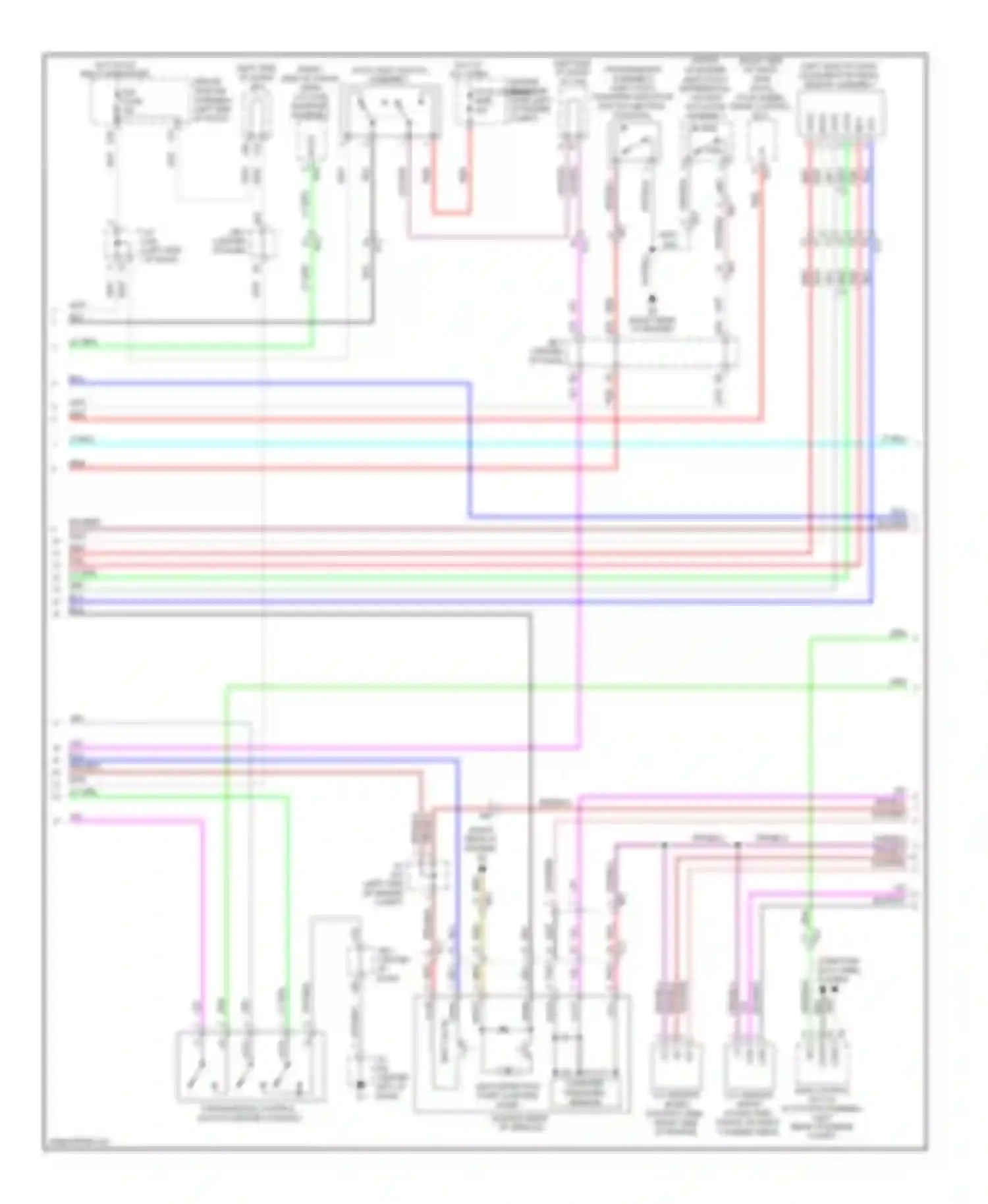 4Runner Toyota V (2009-2013): Wiring diagram engine performance 4.0l (2 of 6)
