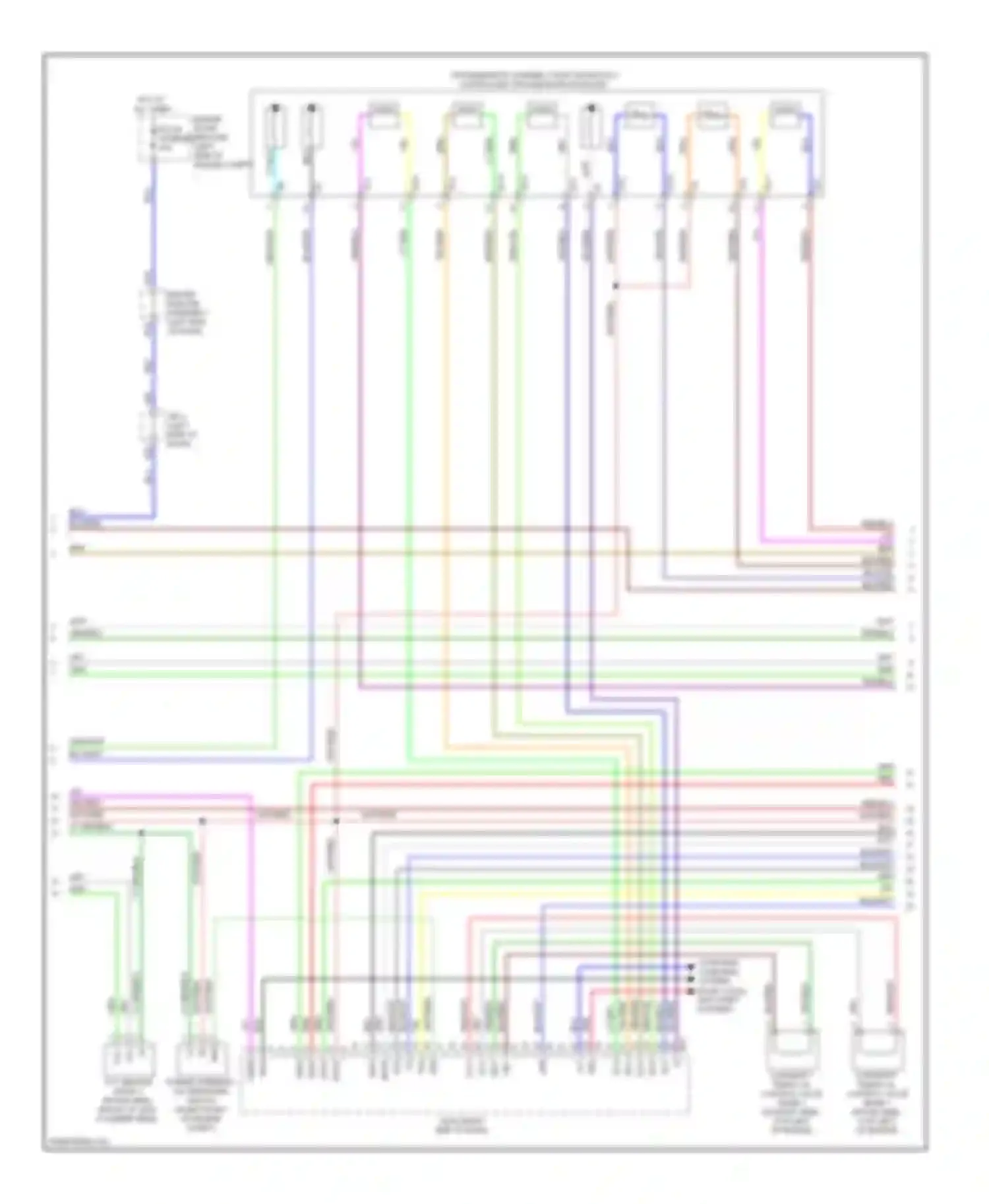 4Runner Toyota V (2009-2013): Wiring diagram engine performance 4.0l (4 of 6)