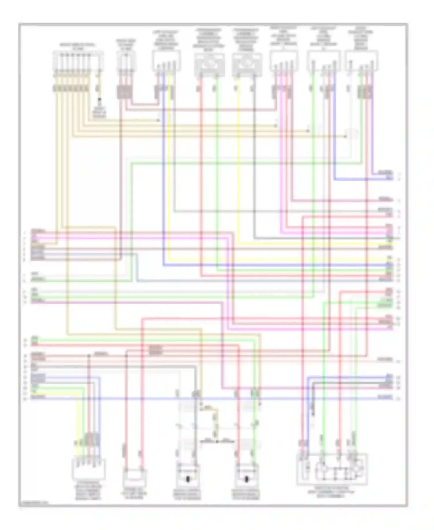 4Runner Toyota V (2009-2013): Wiring diagram engine performance 4.0l (5 of 6)