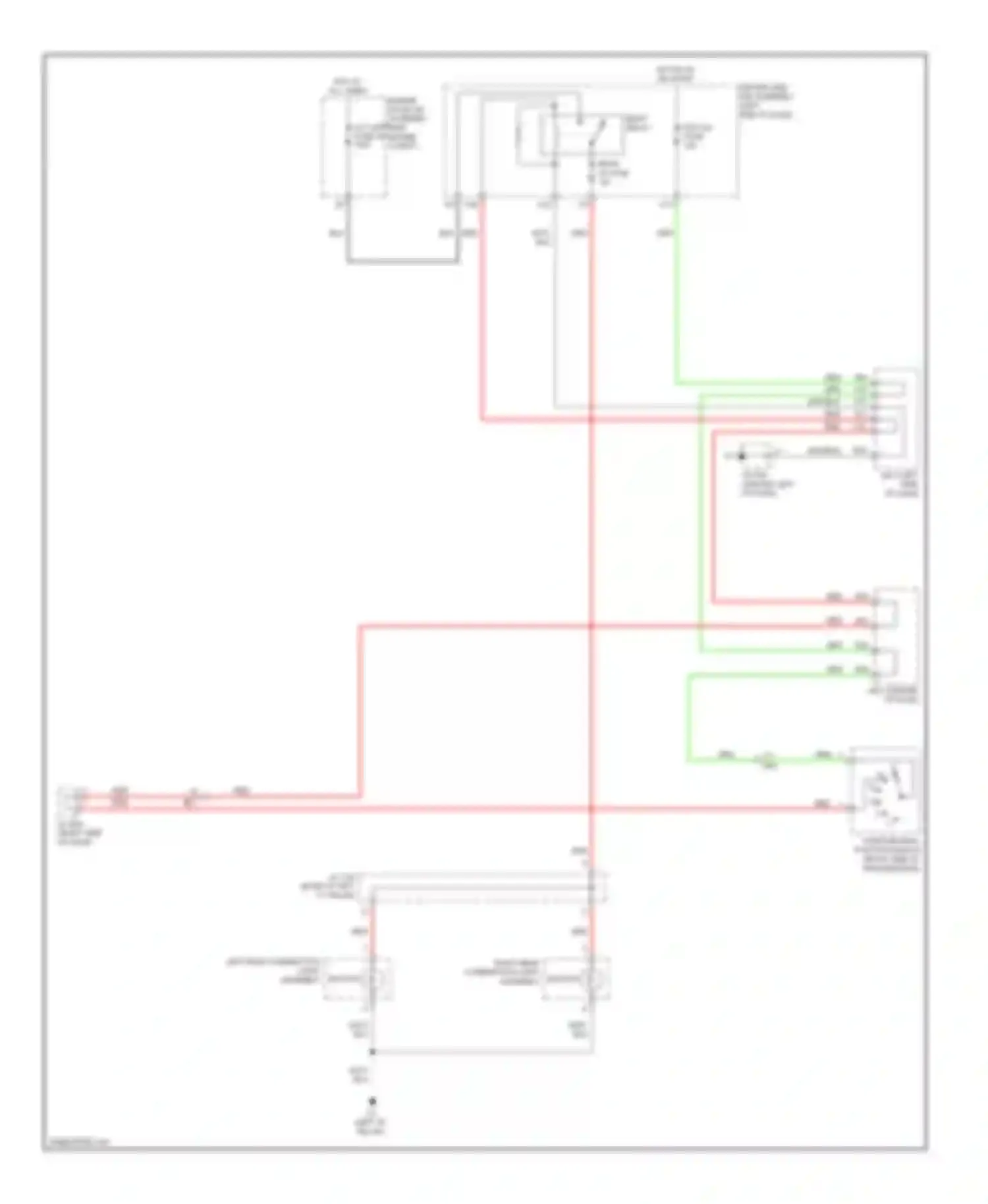 4Runner Toyota V (2009-2013): Backup lamps circuit