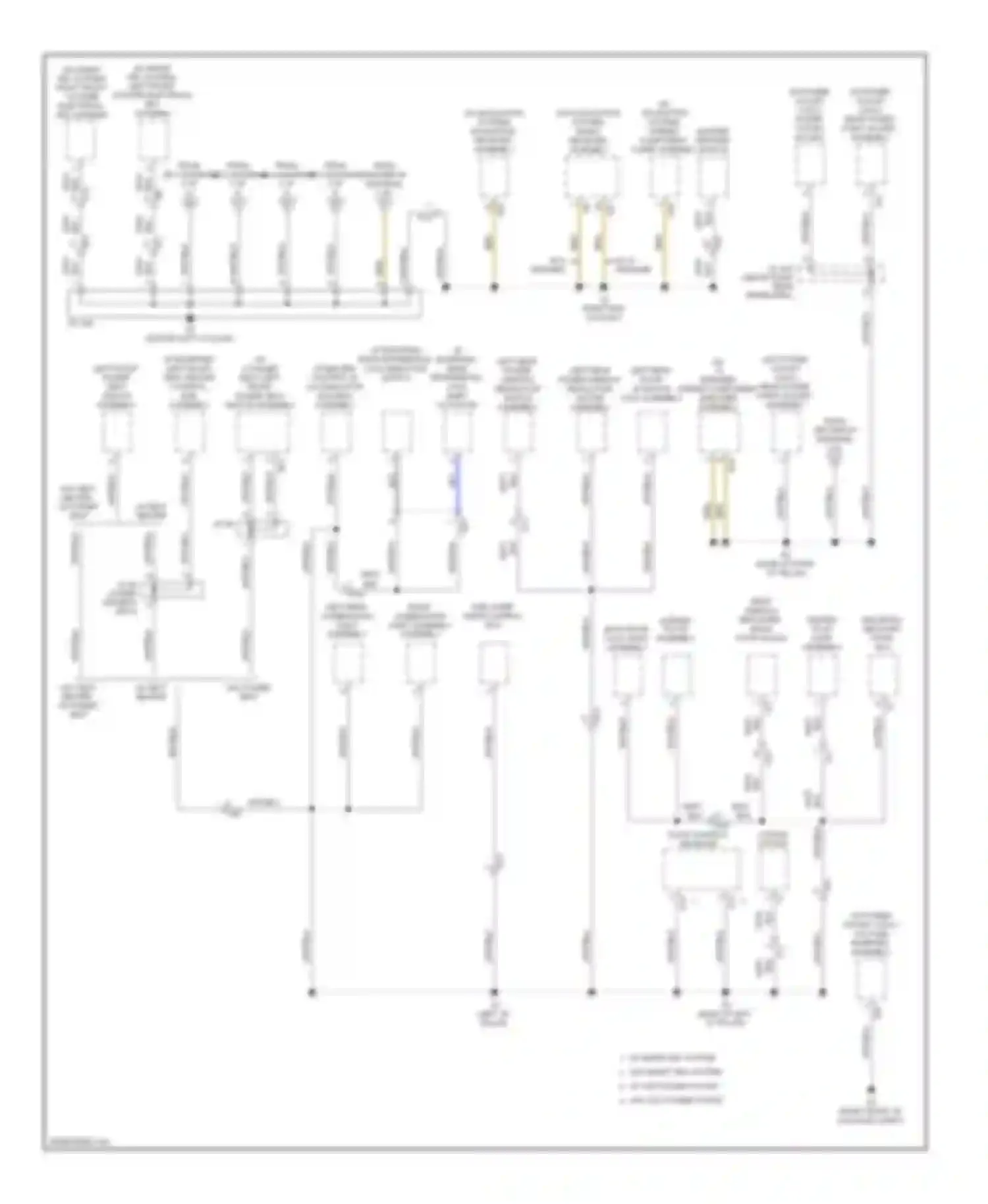4Runner Toyota V (2009-2013): Ground distribution circuit (4 of 4)