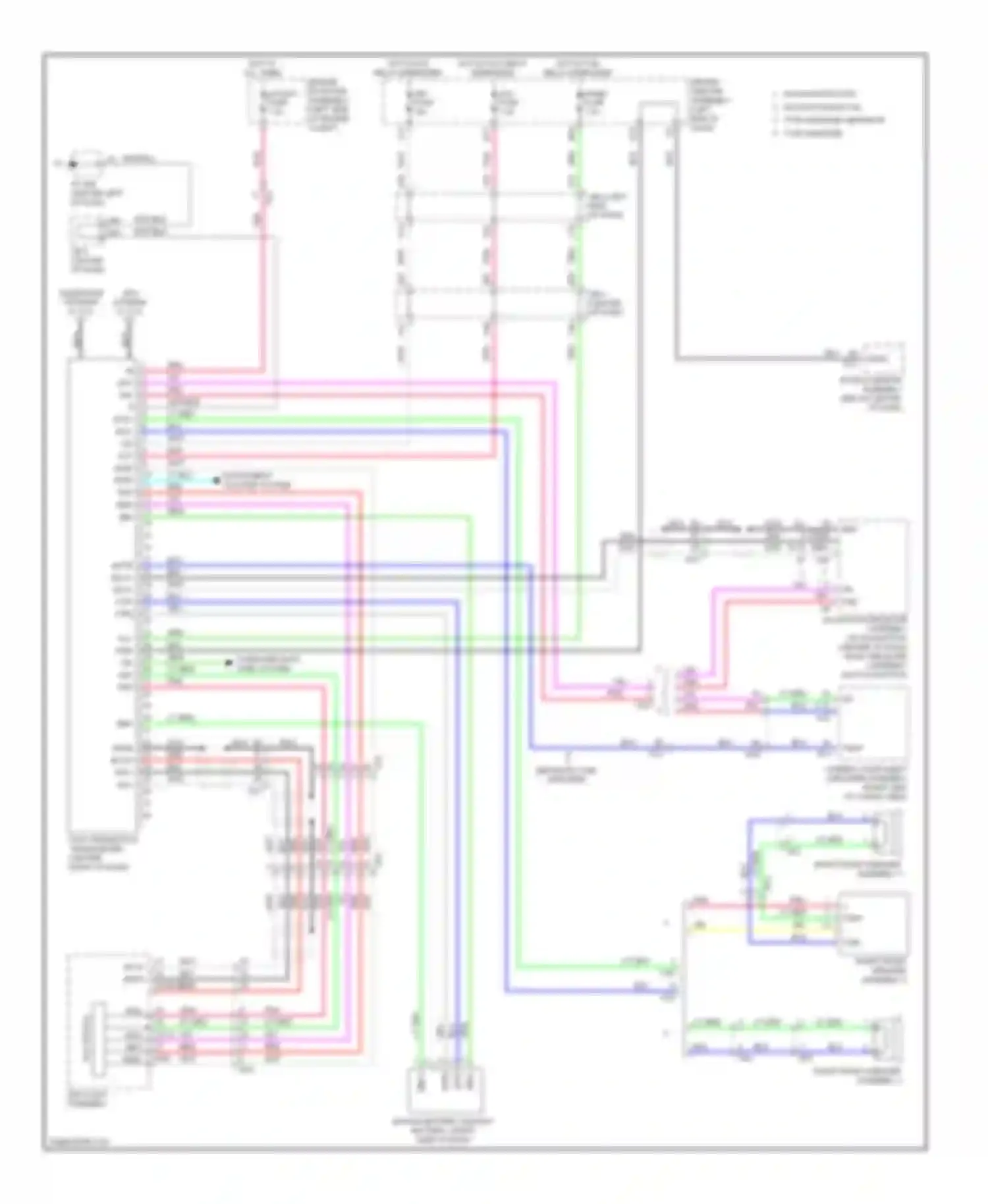 4Runner Toyota V (2009-2013): Telematics circuit