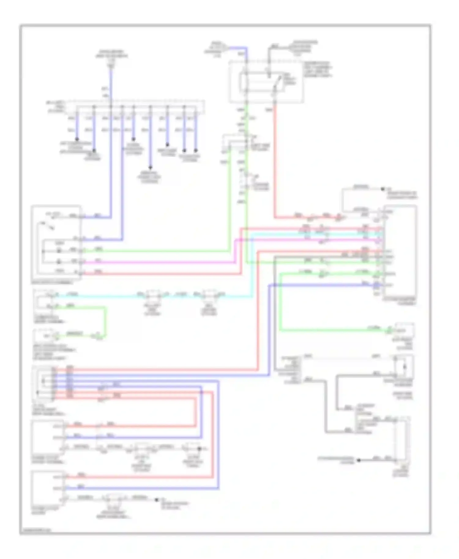 4Runner Toyota V (2009-2013): Power distribution circuit (4 of 4)